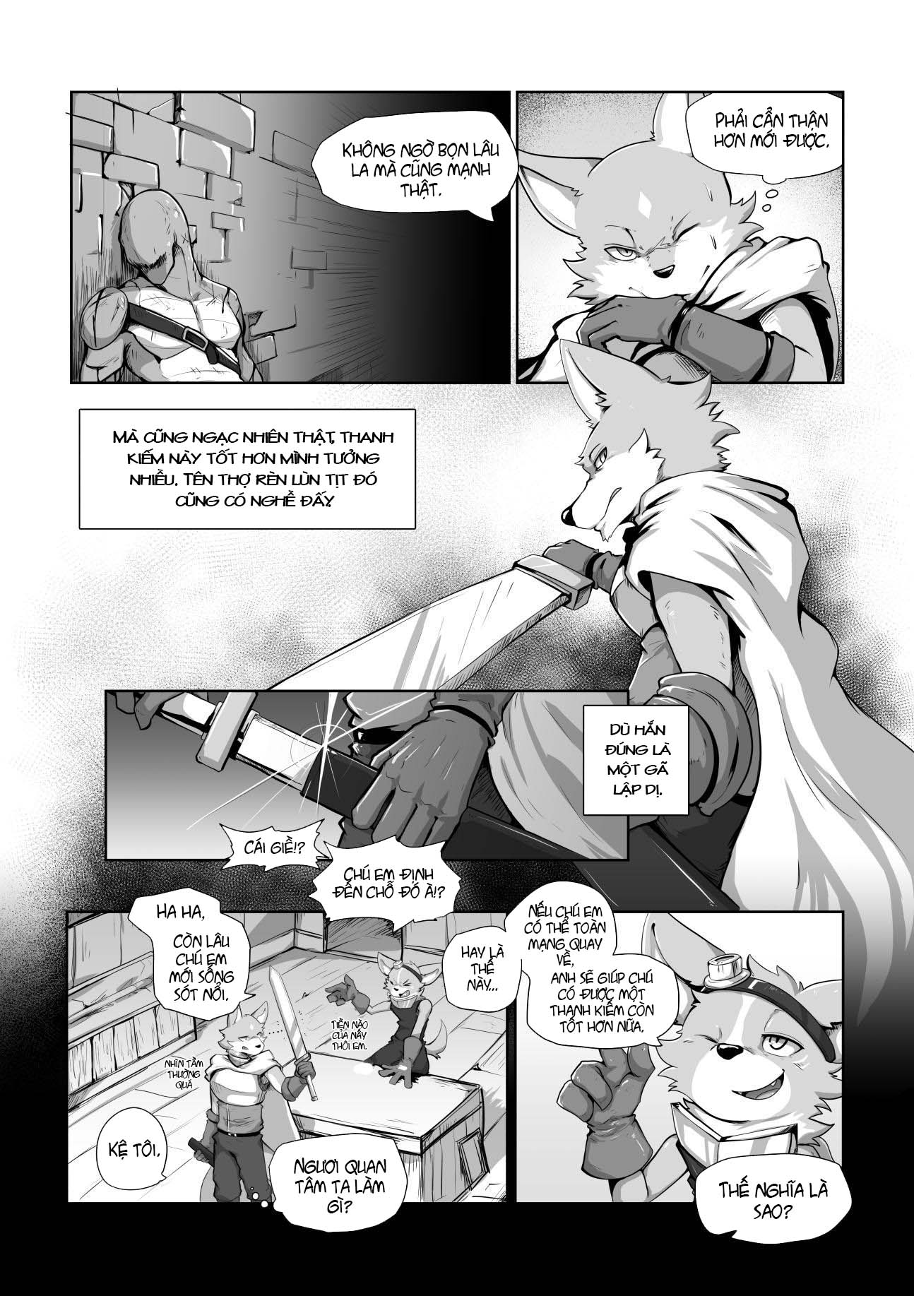 Đọc truyện hentai Hiệp sĩ và ác ma - Oneshot