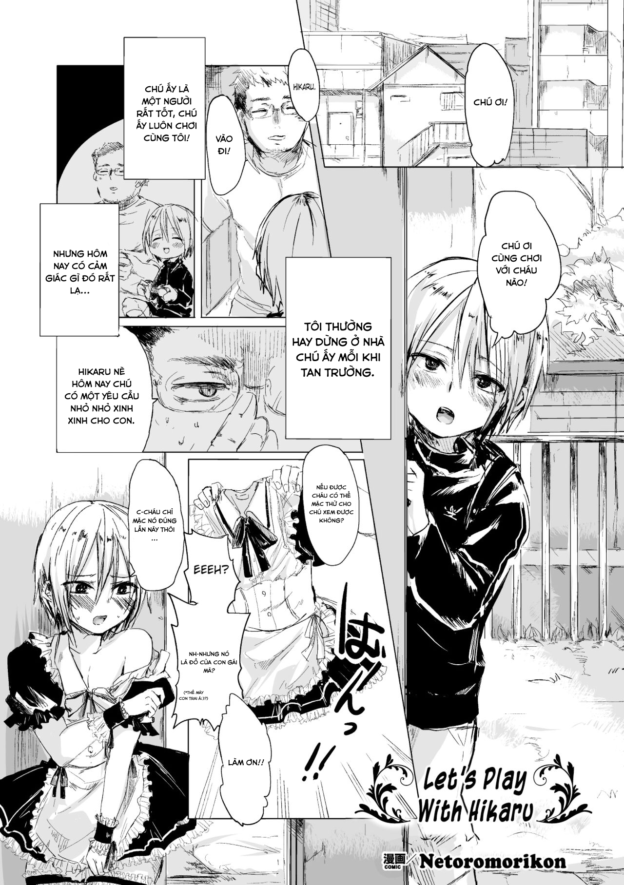 Đọc truyện hentai Hikaru-kun to Asobou - Oneshot