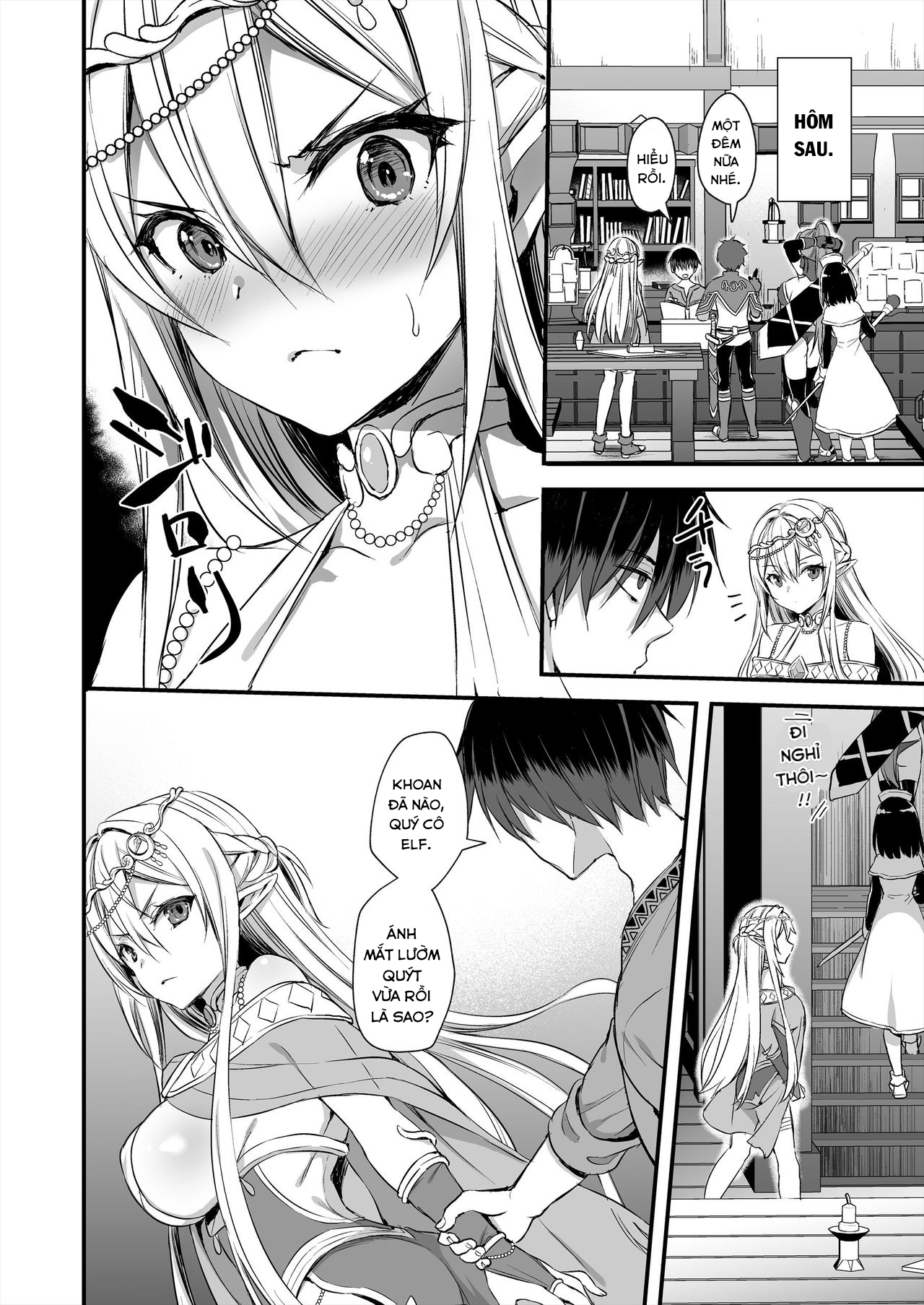 Đọc truyện hentai Isekai với mắt quỷ làm Elf phải nứng. - Oneshot