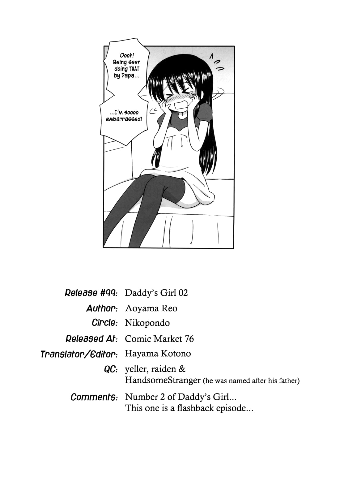 Đọc truyện hentai Daddy's Girl - Chap 2.2