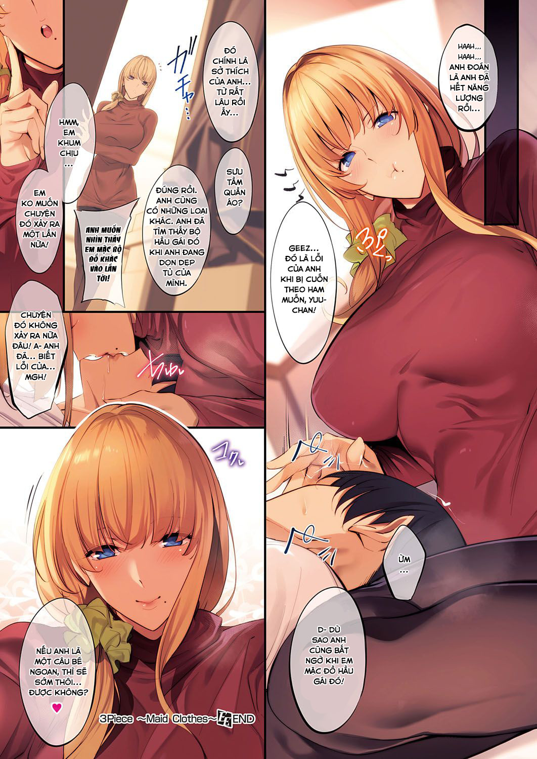 Đọc truyện hentai 3 Piece ~ Maid Clothes - Oneshot ngọt lịm