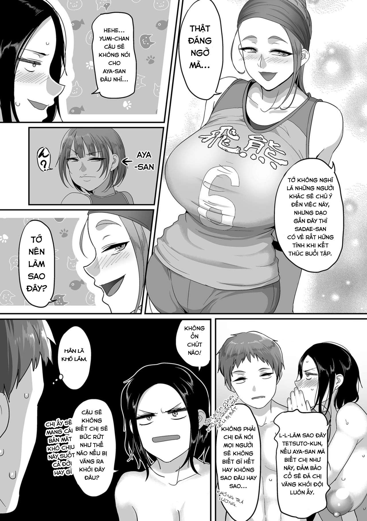 Đọc truyện hentai ĐỘI BÓNG CHUYỀN DÂM DỤC - Chap 2