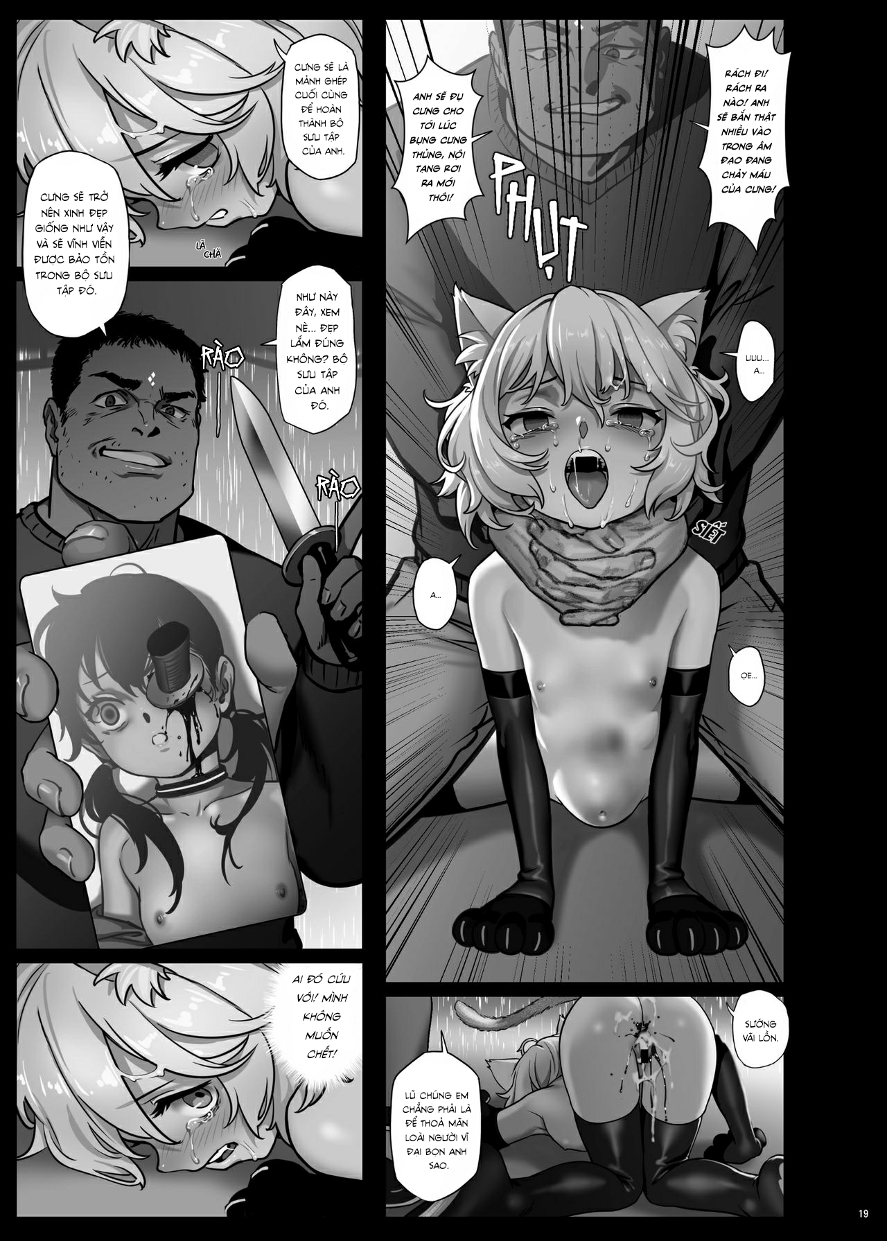 Đọc truyện hentai Kiếp Nô Lệ - Oneshot tai mèo khuyết tật