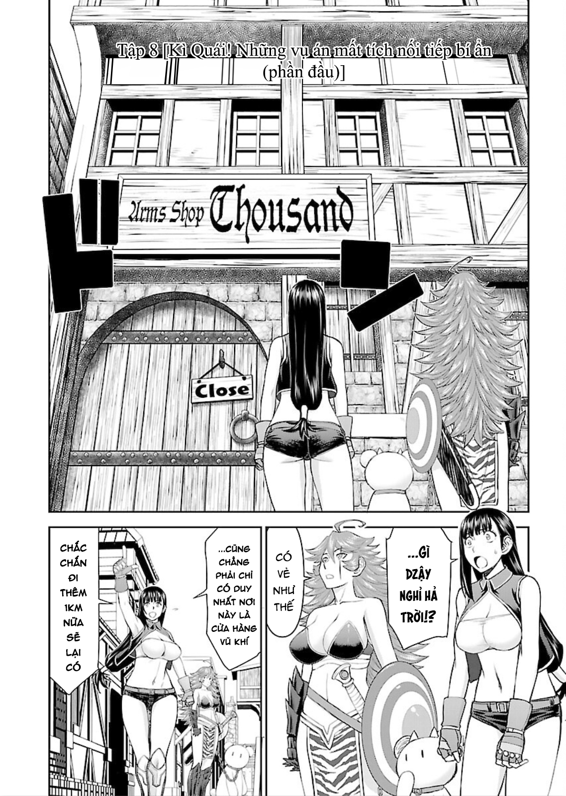 Đọc truyện hentai Xạ thủ mềm mại của Nữ chiến binh - Chap 8