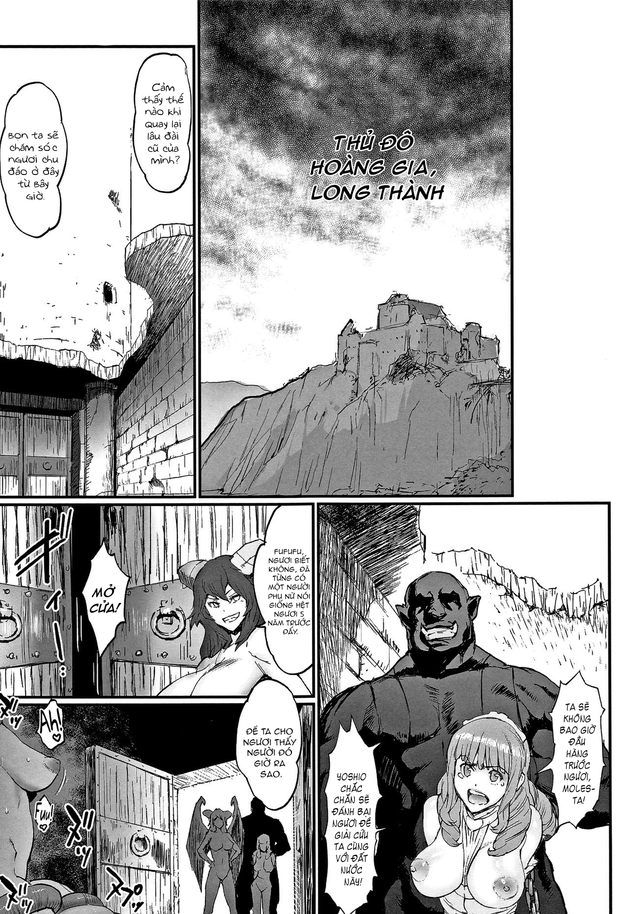 Đọc truyện hentai Hime to Dragon - Chap 4