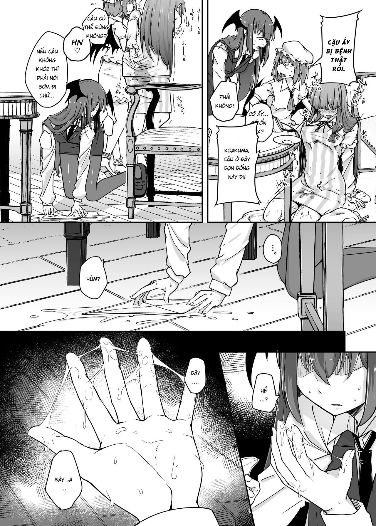Đọc truyện hentai Sự tích cái lỗ và Cá Chà Bặc - Chap 3 Nhấp nhô cùng ma thuật không gian