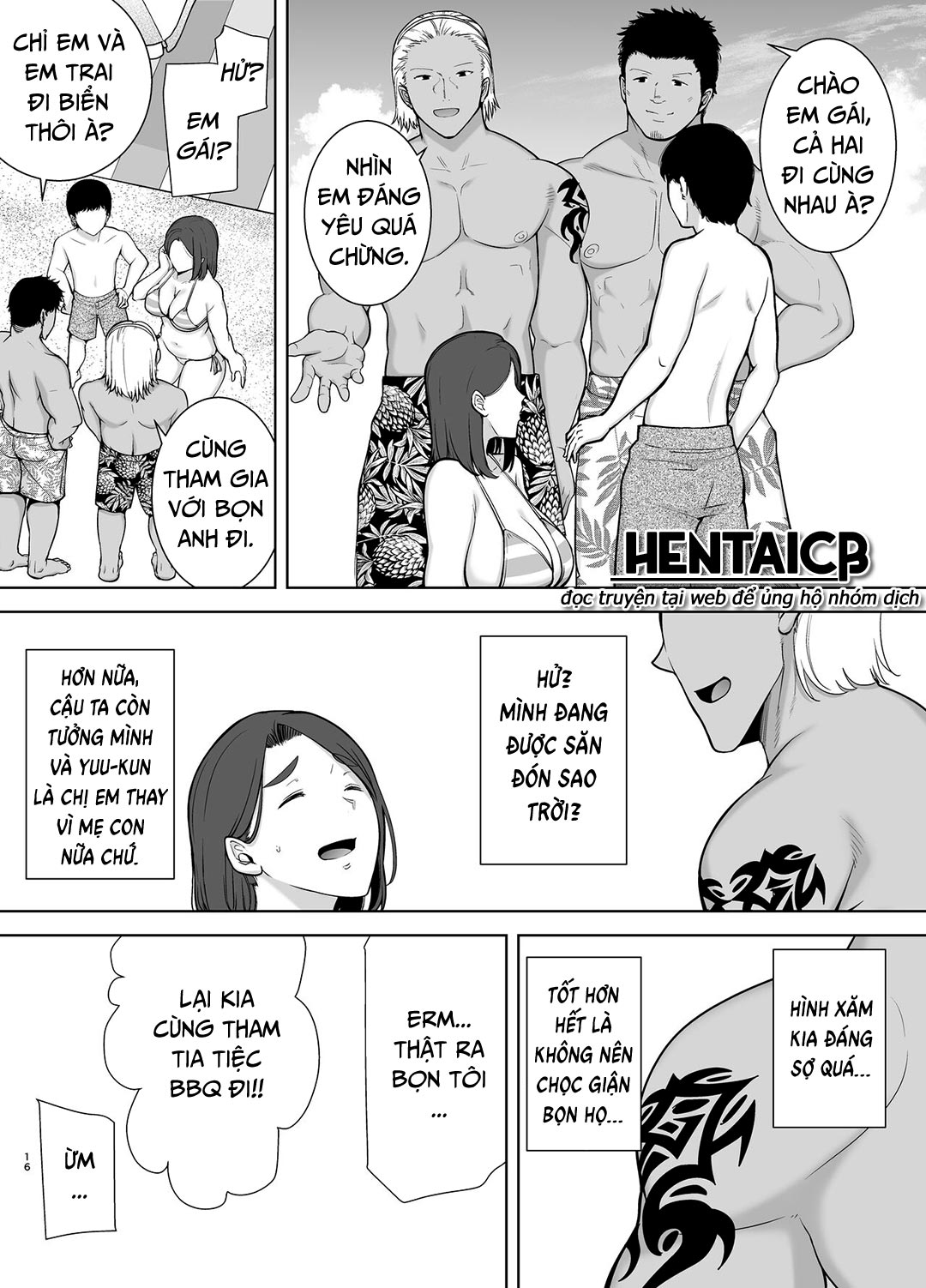 Đọc truyện hentai Mẹ là người phụ nữ mà tôi yêu - Chap 3 - Đi biển vào kỳ nghỉ hè