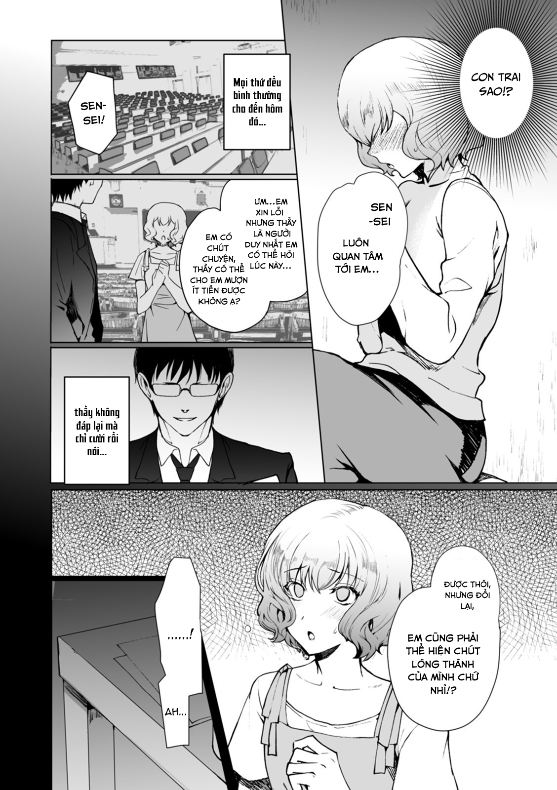 Đọc truyện hentai Kioku no Naka no Kanojo♂ - Oneshot