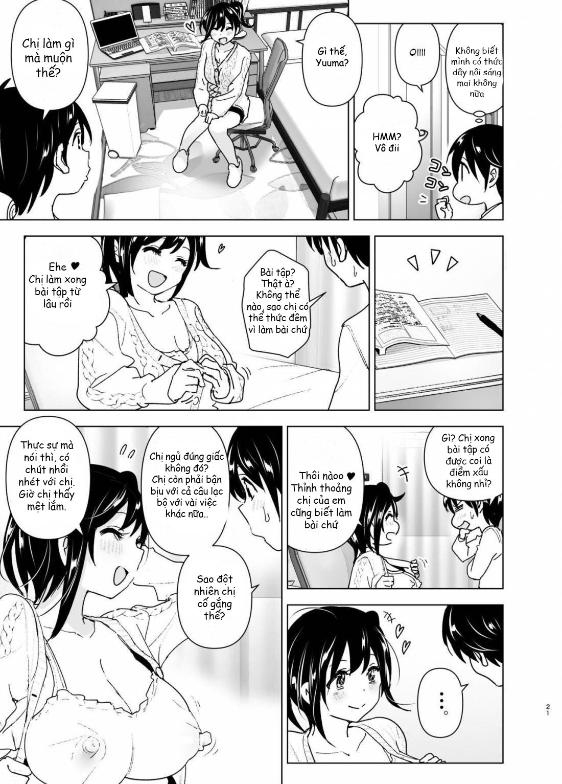 Đọc truyện hentai Tình nghĩa cảm động của hai chị em - Oneshot