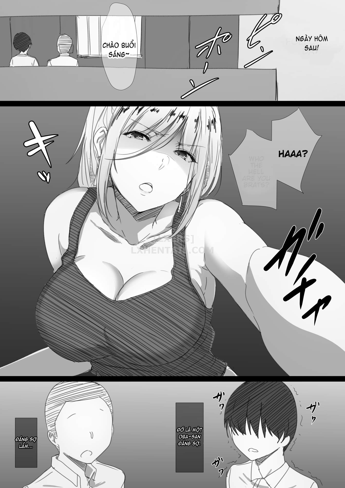 Đọc truyện hentai Yanmama Oba-san no Miwaku no Karada - Chap 1