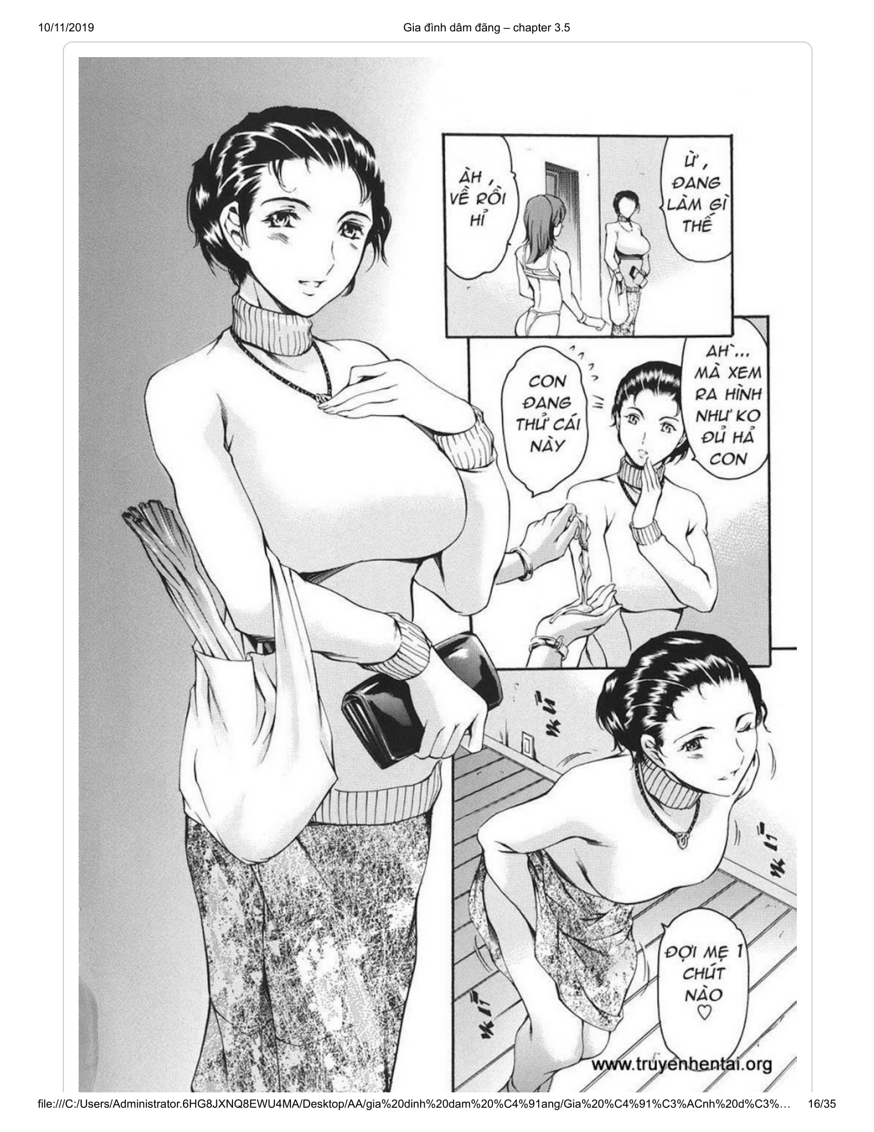 Đọc truyện hentai Katei no Jijou - Chap 6