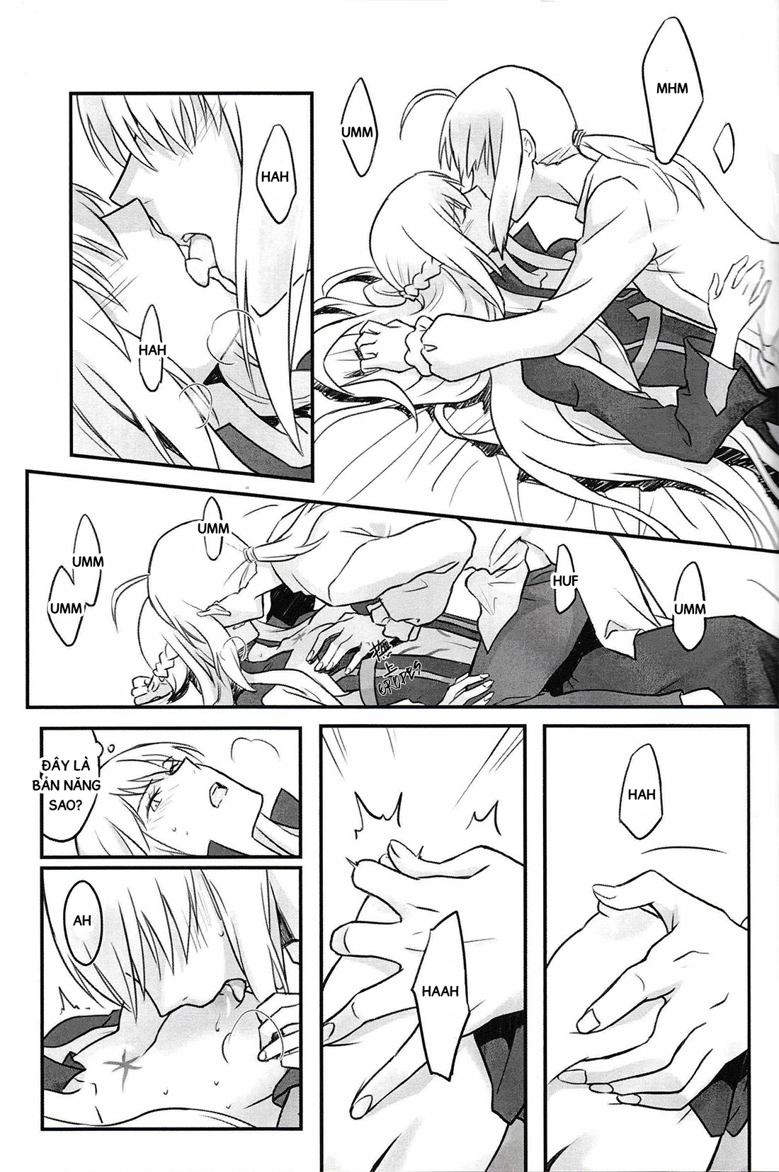 Đọc truyện hentai FGO fan book - Artoria x Morgan - Oneshot