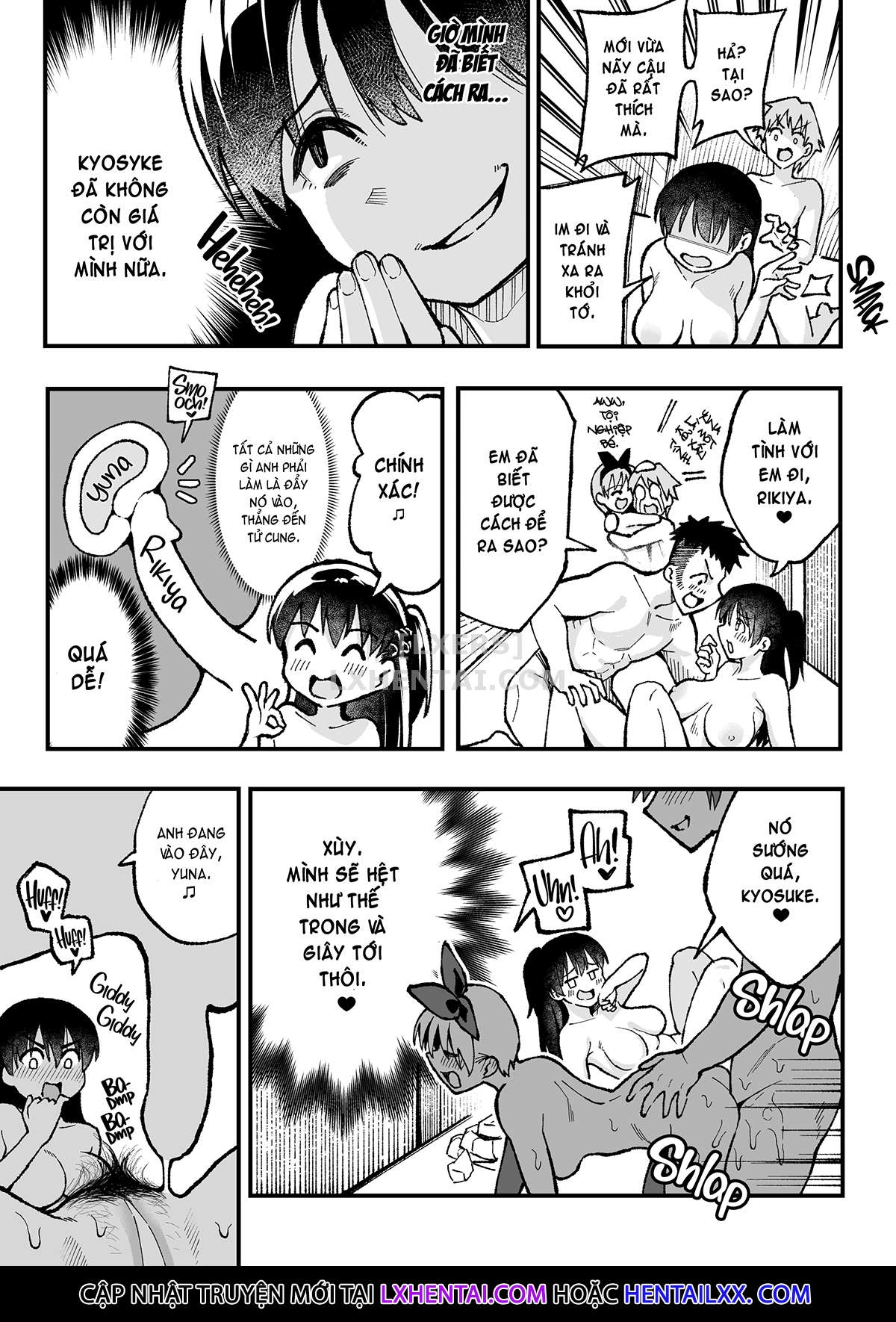 Đọc truyện hentai Lover Swap - Oneshot