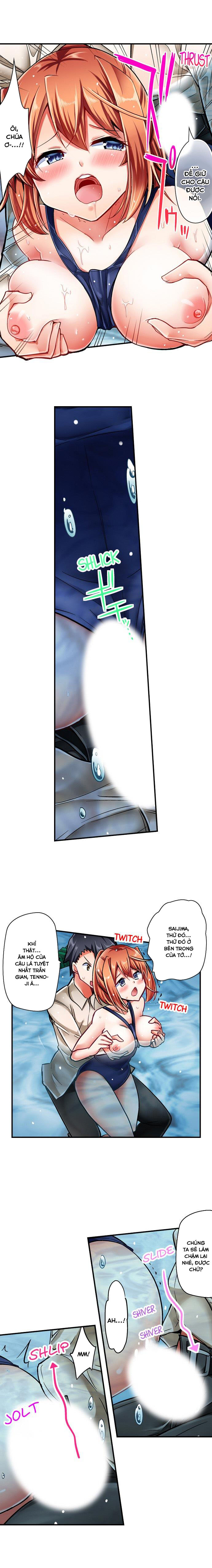 Đọc truyện hentai Tư thế cưỡi ngựa của các cô gái làm cho tôi muốn xuất tinh! - Tập 14: Làm xong thì dạy bơi thôi