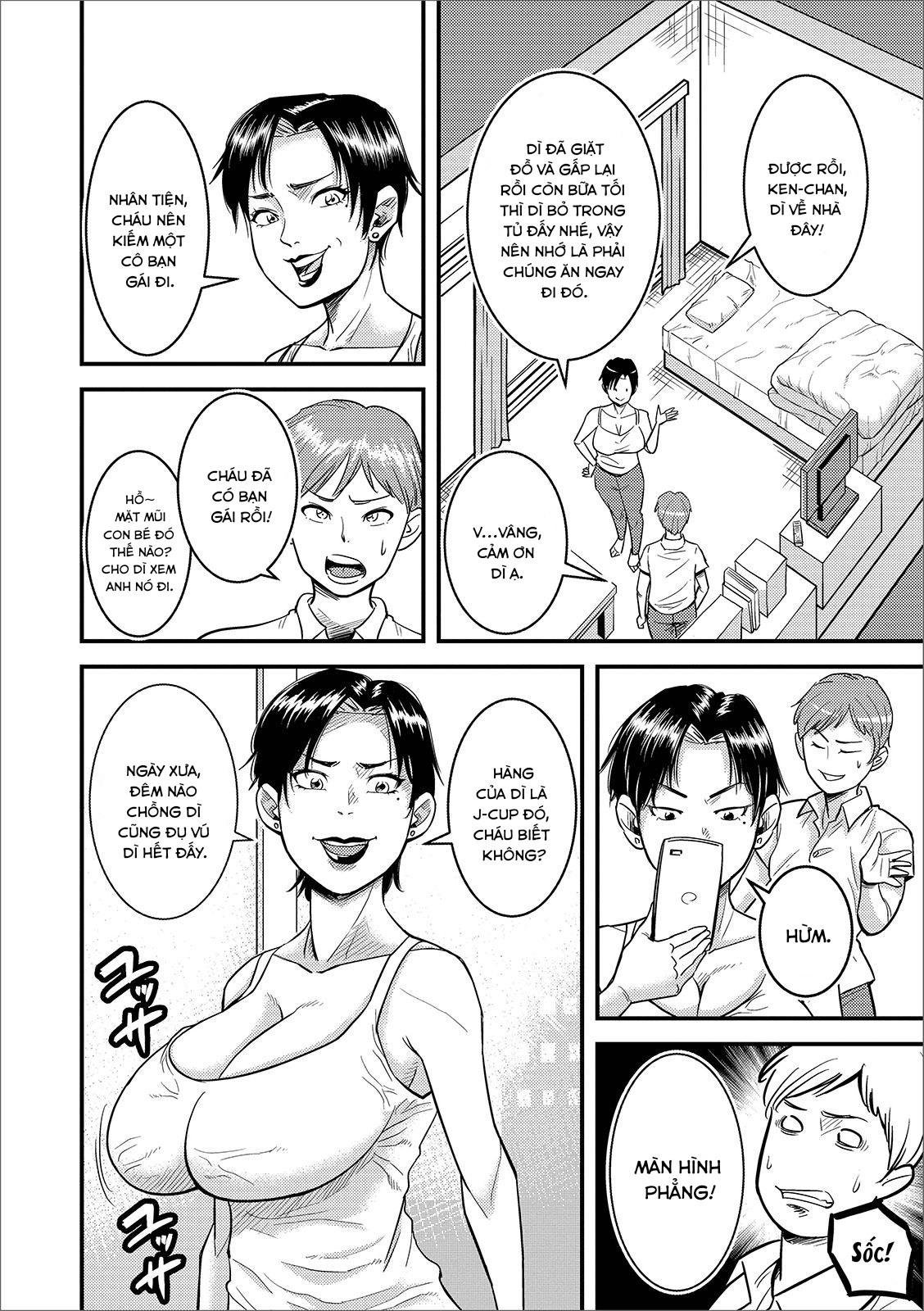 Đọc truyện hentai Bà dì khiêu gợi của tôi - Oneshot