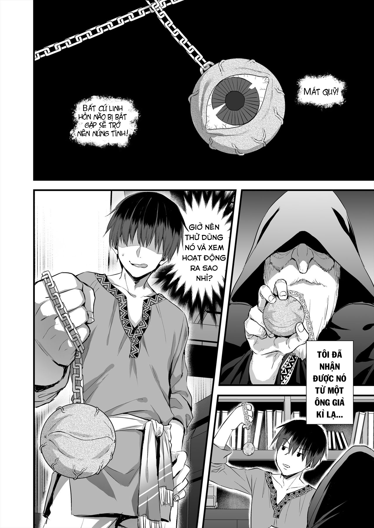 Đọc truyện hentai Isekai với mắt quỷ làm Elf phải nứng. - Oneshot