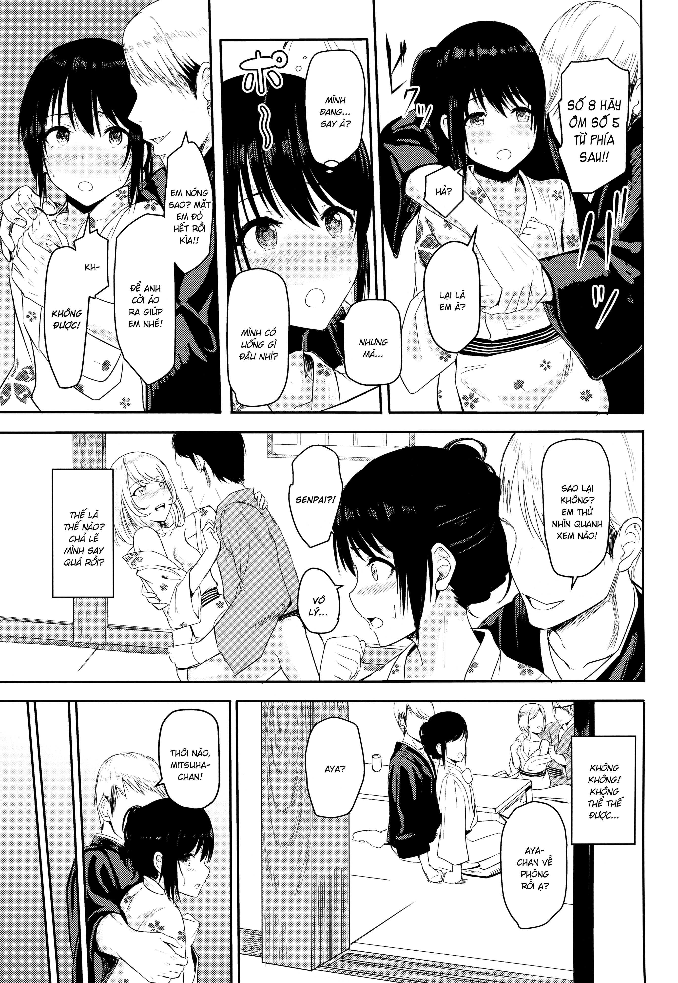 Đọc truyện hentai Mitsuha ~ Netorare ~ - Chap 4: Trại tập huấn [Mở đầu Vol II]