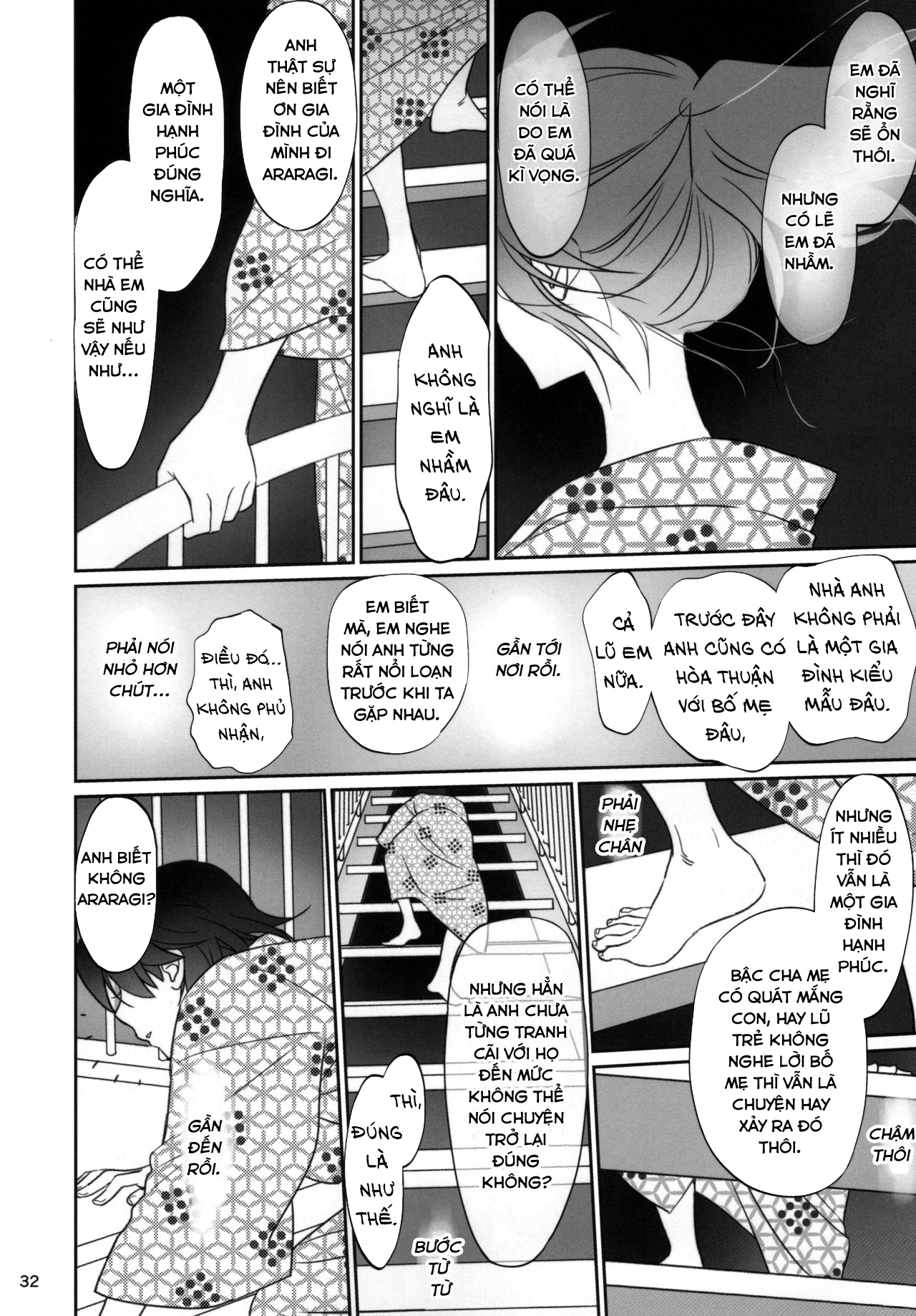 Đọc truyện hentai Hitagi family (Bakemonogatari) - Chap 3.2