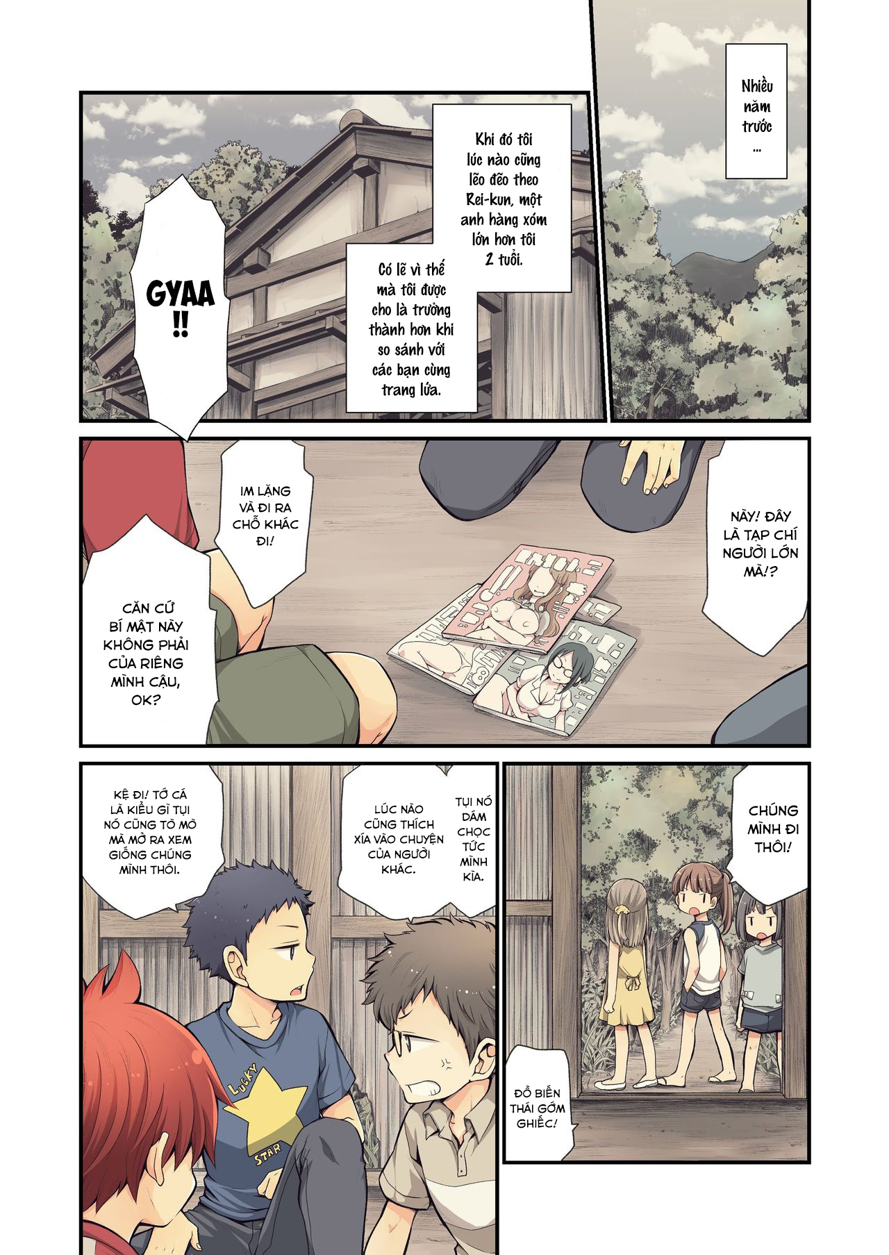 Đọc truyện hentai With My Childhood Friend - Chap 1.1