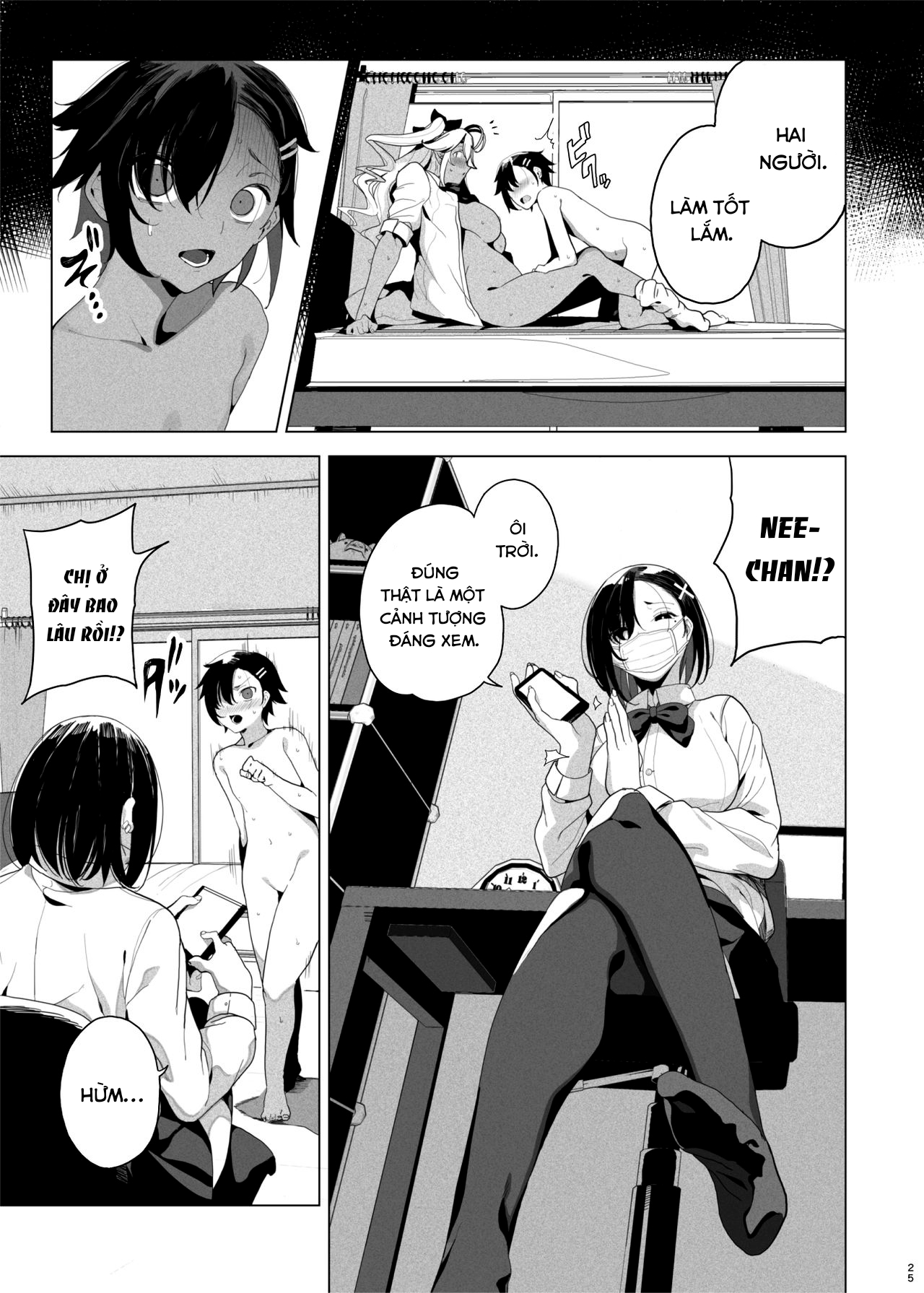 Đọc truyện hentai Seigangu Keikaku Namaiki na Otouto o Fukujuu sasetakute - Part 1