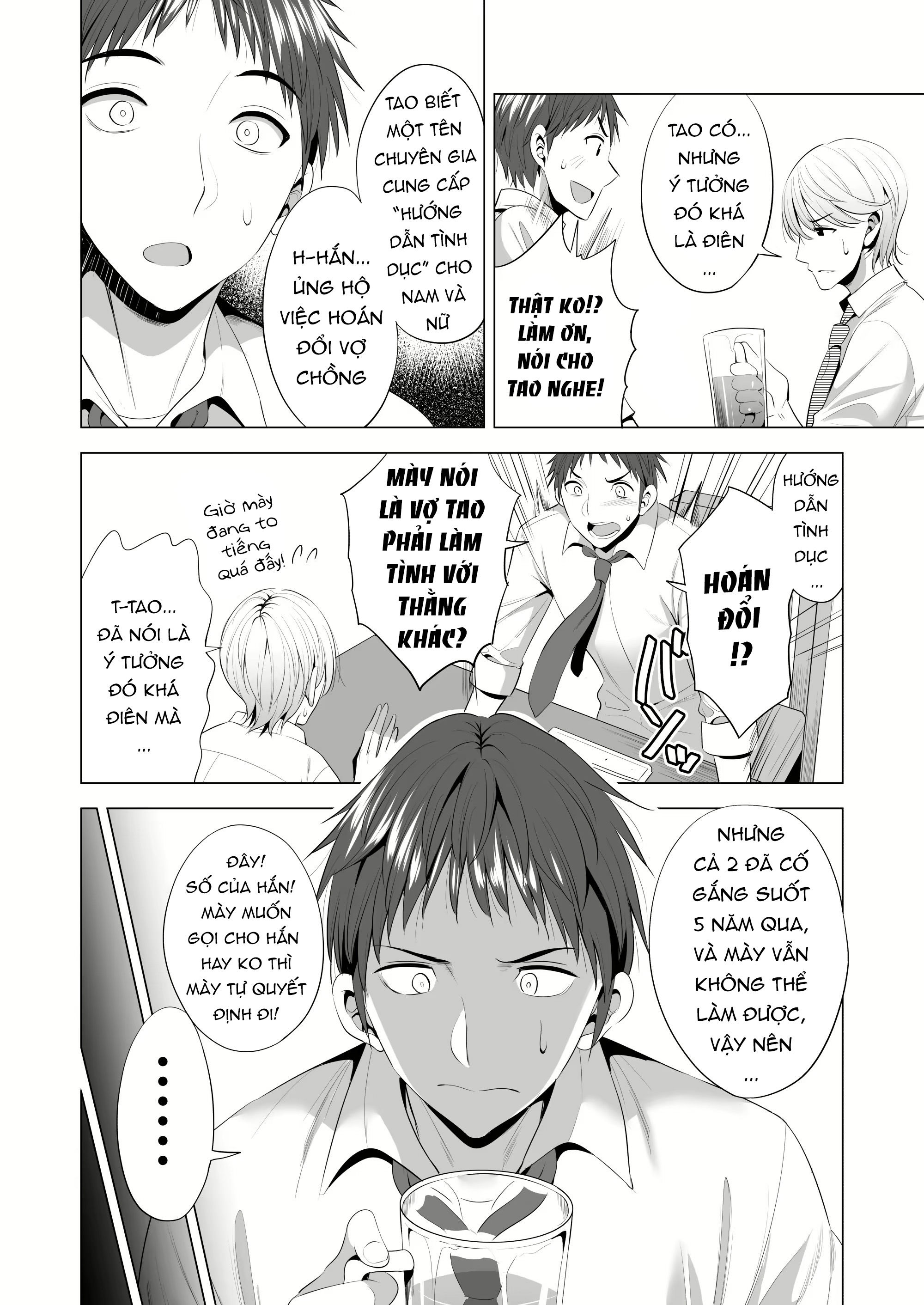 Đọc truyện hentai (Aburi Saamon Maru) Swapping Koushuu [Part 1] - Oneshot