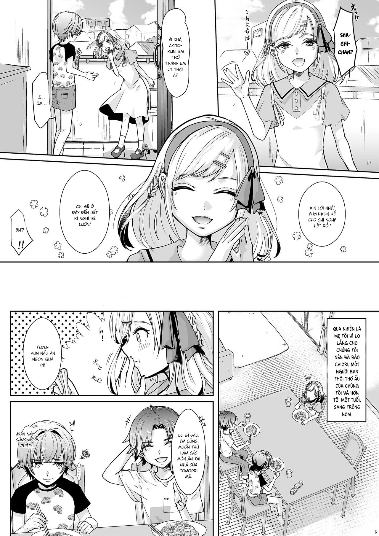 Đọc truyện hentai Otouto ni Netorareta Natsuyasumi - Oneshot