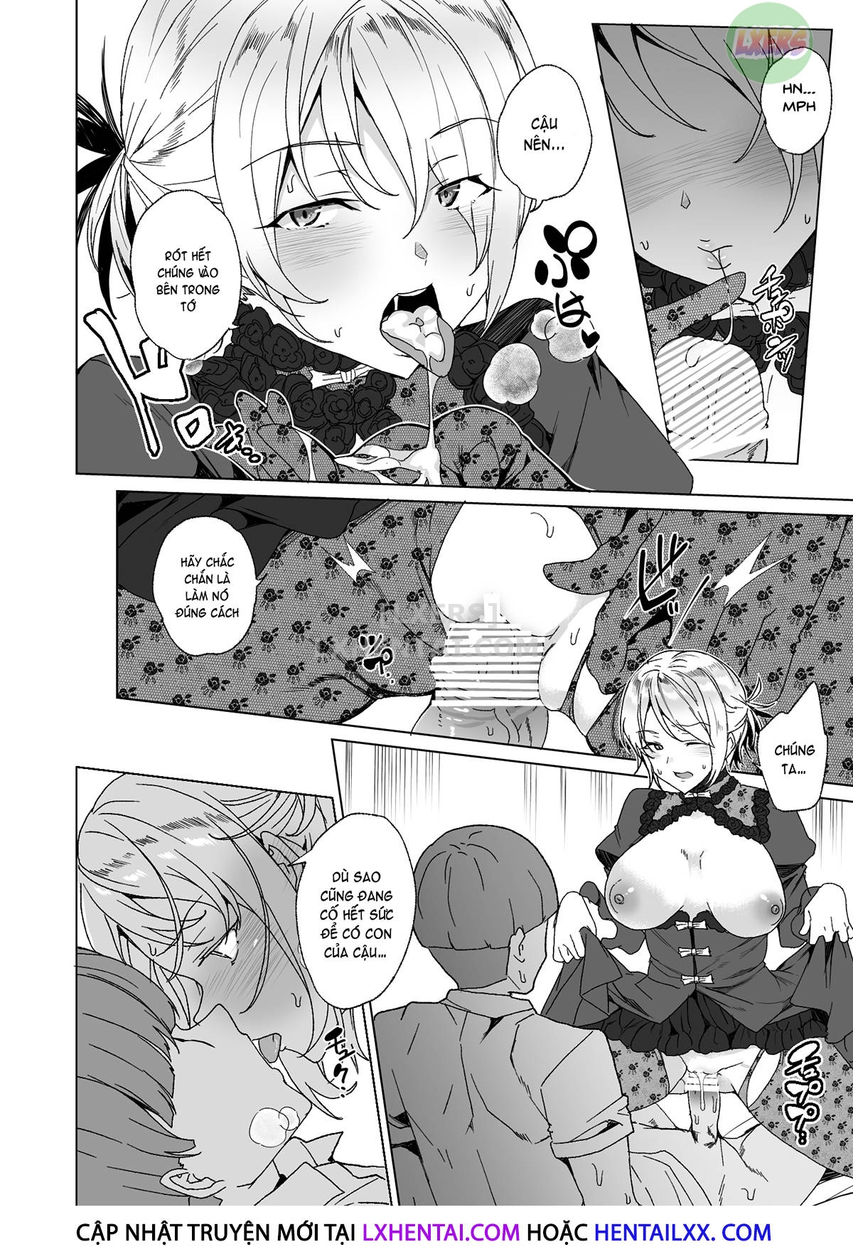 Đọc truyện hentai Compulsory High Quality Sperm Implantation!? ~Once You Start Ovulating You Get Fucked~ - Chap 3 - [END]