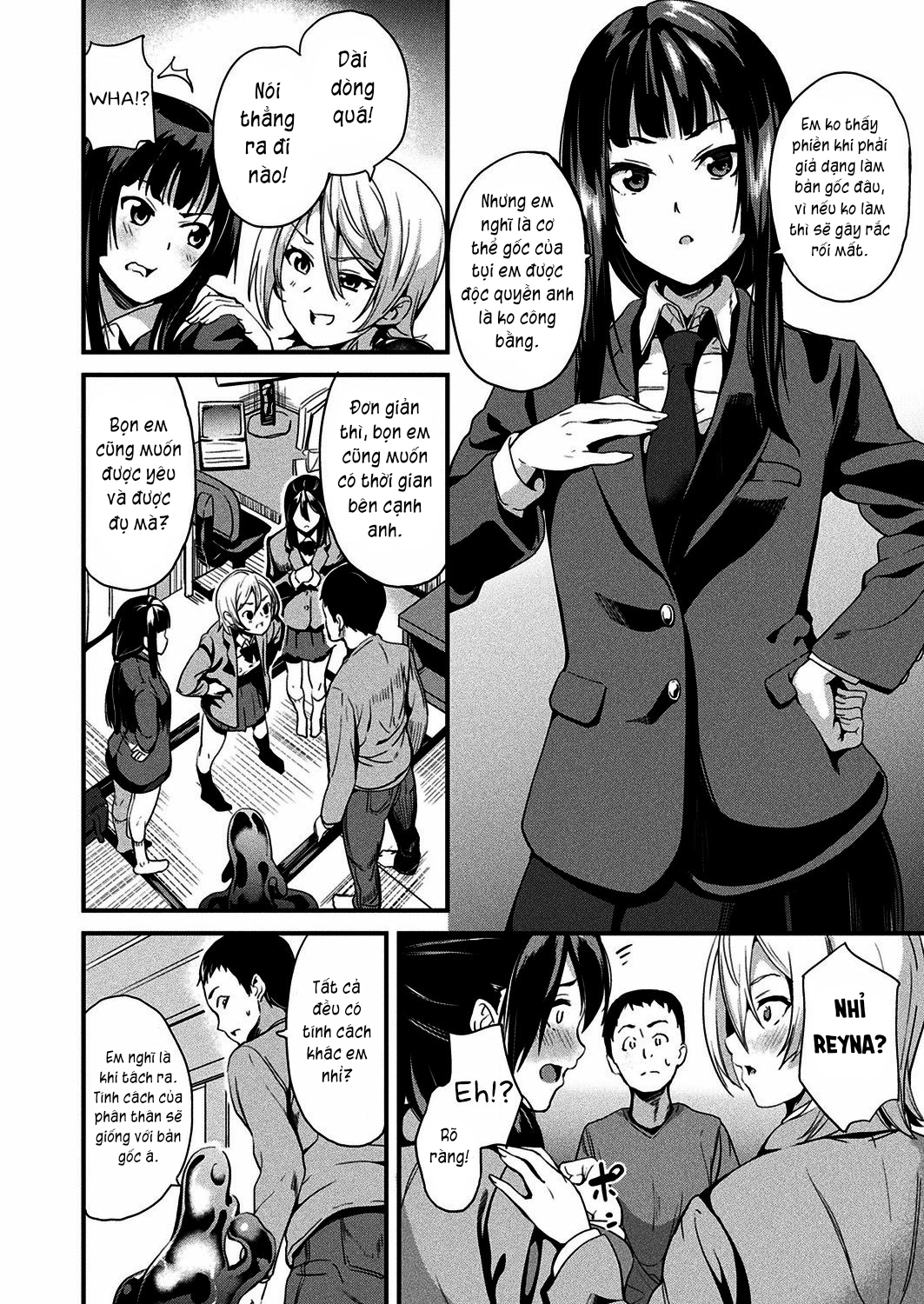 Đọc truyện hentai Sống cùng bé Slime. - Chap 8: Anh xin các em.