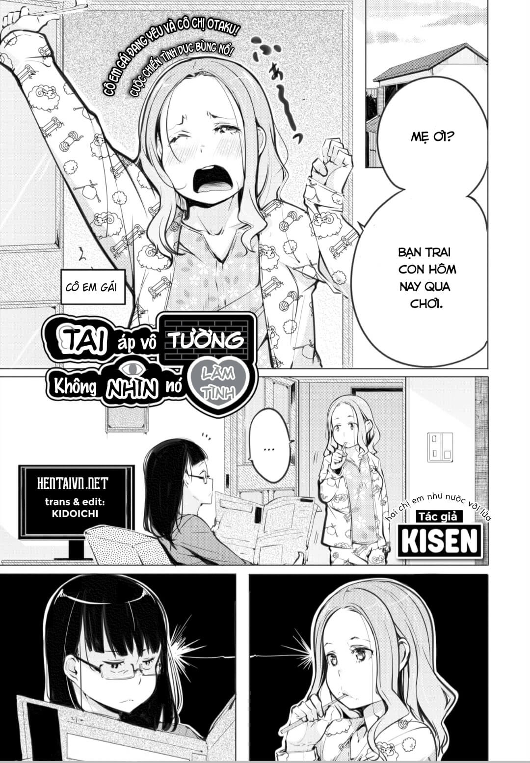Đọc truyện hentai Tai Áp Vô Tường, Không Nhìn Nó Làm Tình - Oneshot