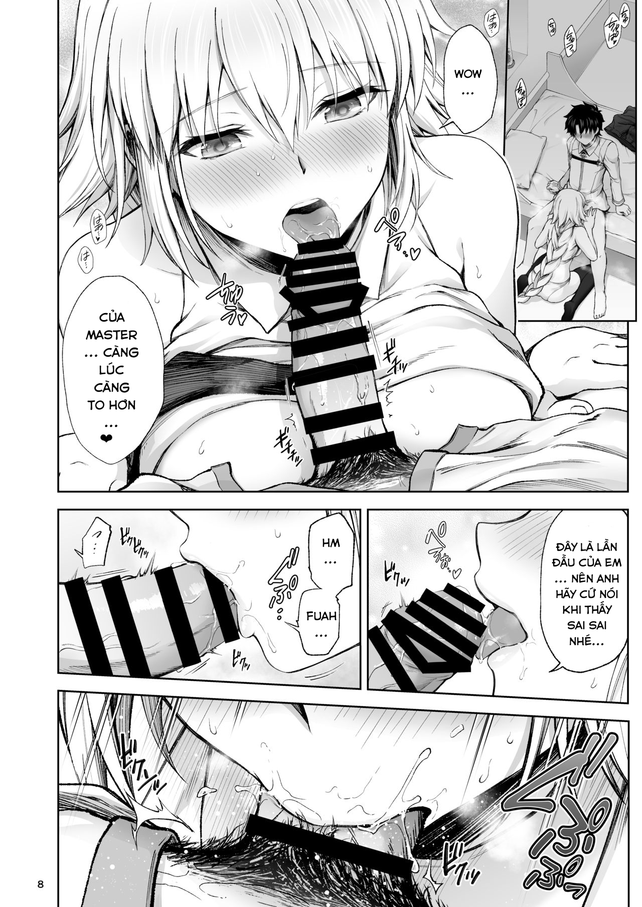 Đọc truyện hentai Lần đầu với Jeanne! - Oneshot