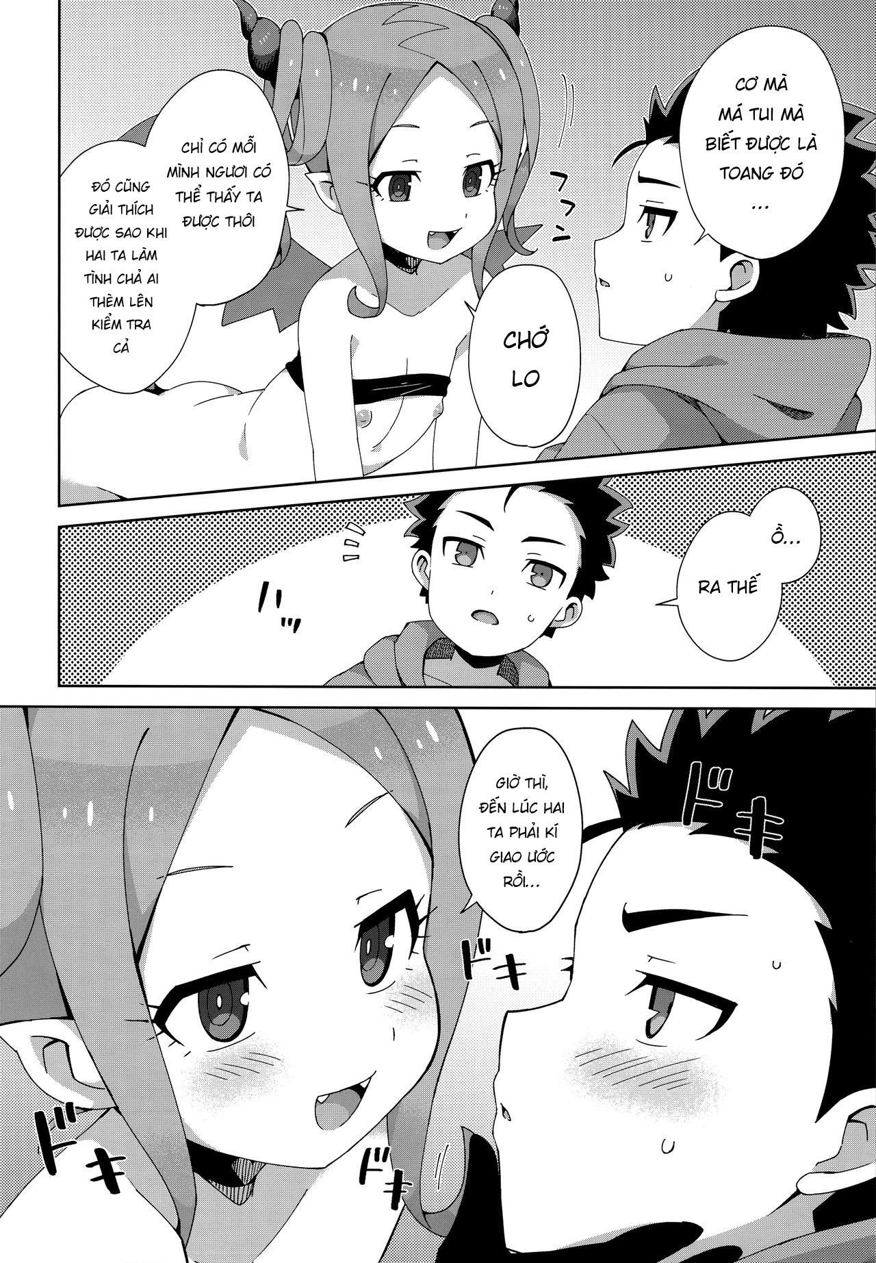 Đọc truyện hentai Hajimete wa Succubus - Oneshot
