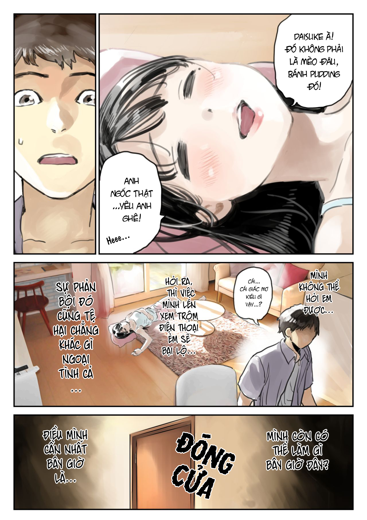 Đọc truyện hentai Xem trộm điện thoại bạn gái - Phần 3 - Hạ màn