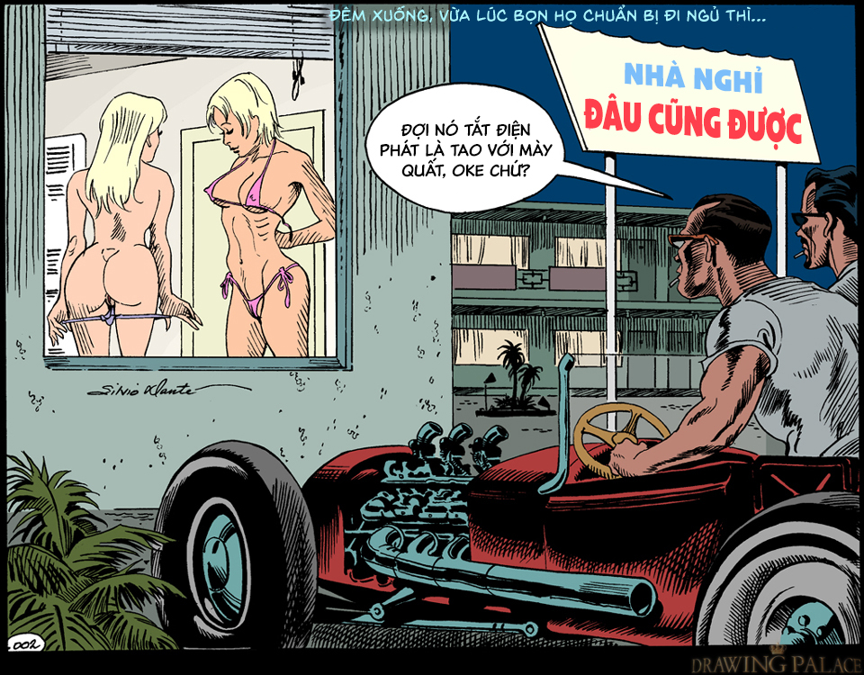 Đọc truyện hentai Con ghệ tóc vàng - Cạc nổ bùm bum