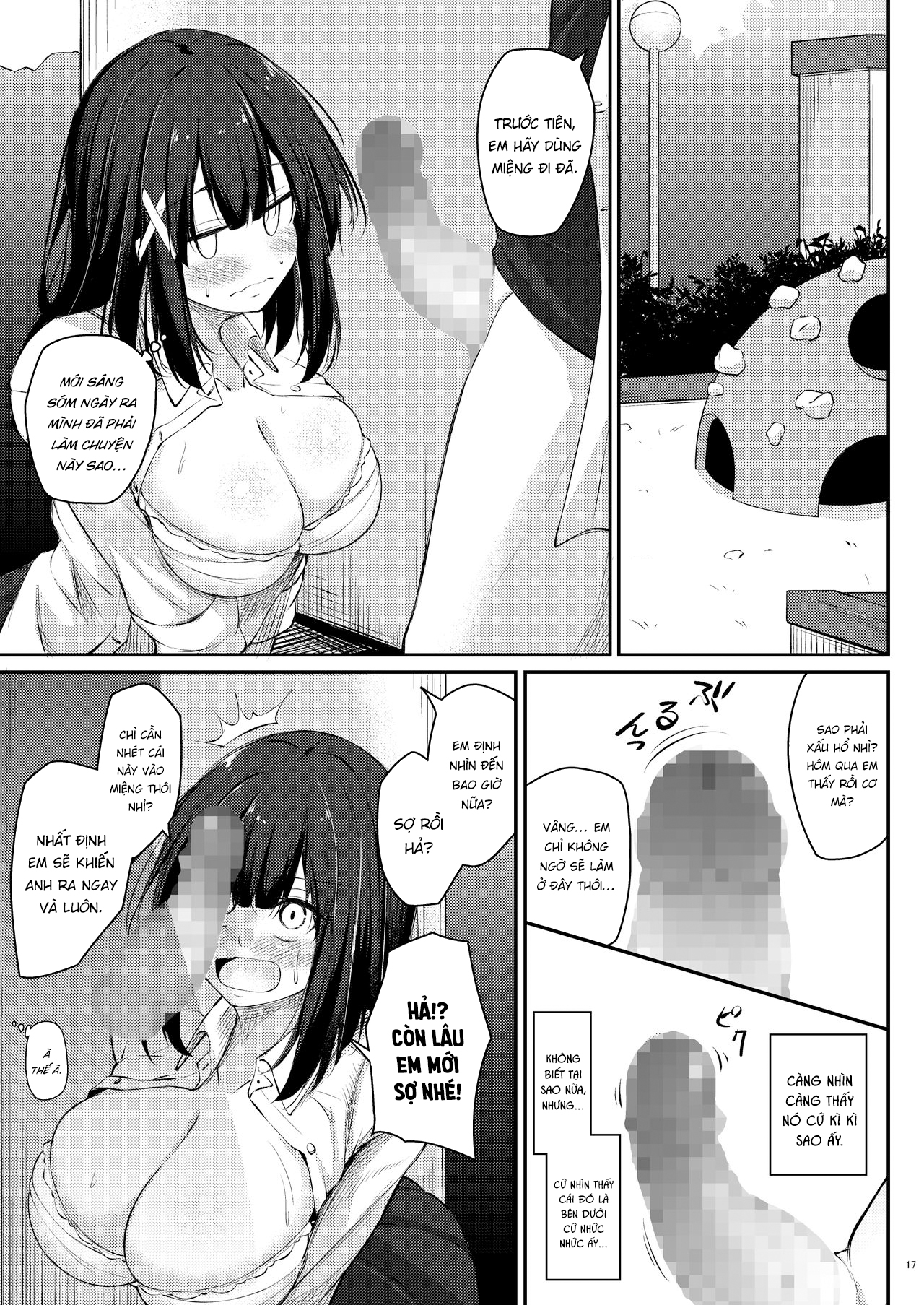 Đọc truyện hentai Kouhai Fuukiiin ni Yoru Furyou Senpai no Otoshikata - Oneshot