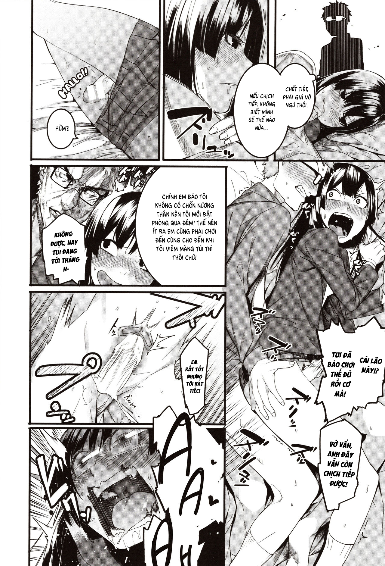 Đọc truyện hentai Mizuha ni Oshioki! - Chap 1