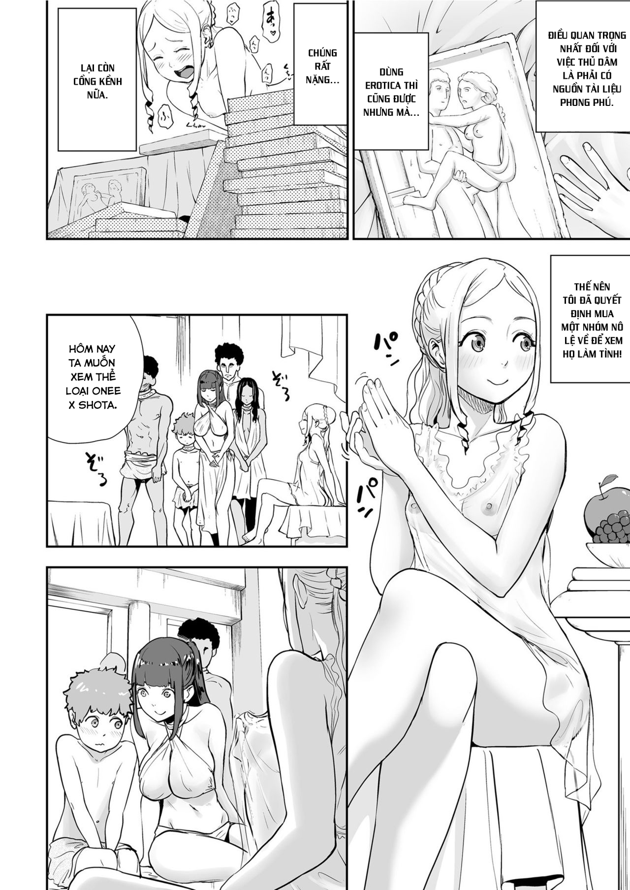 Đọc truyện hentai The Life of a Roman Couple: Sexlessus' Wife - Oneshot