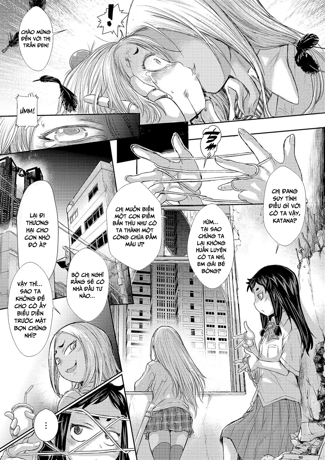 Đọc truyện hentai Thị trấn đen - Chap 2