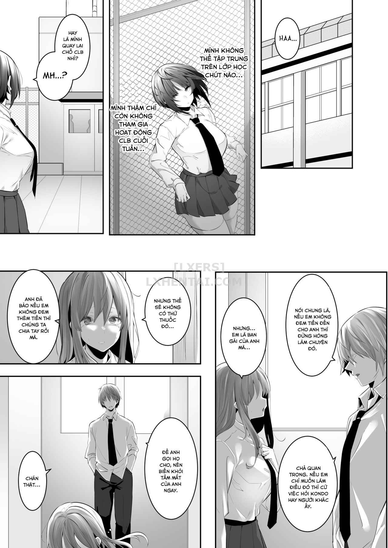 Đọc truyện hentai Tsuyoki na Undoubu Joshi ga Netorareru - Oneshot