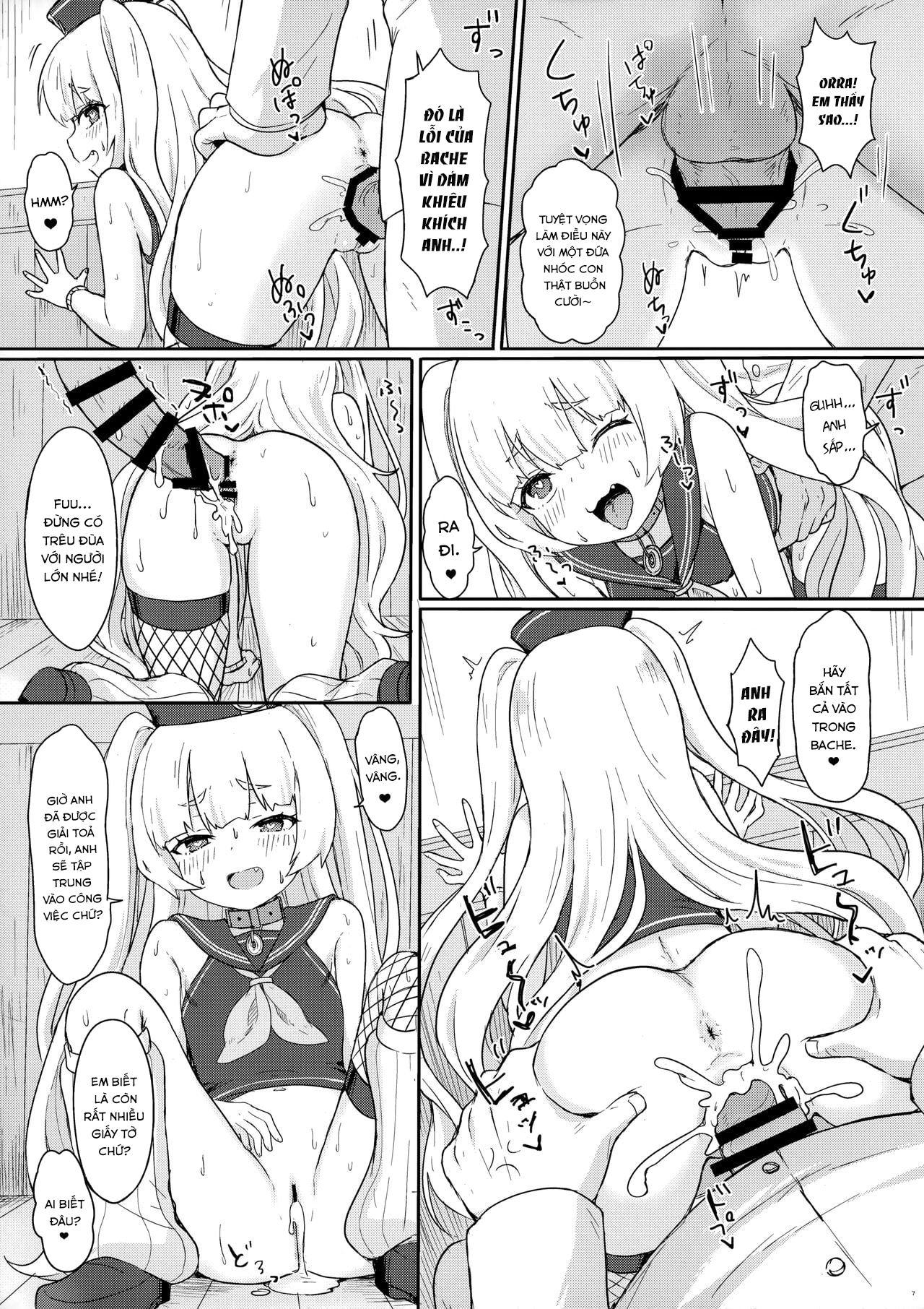 Đọc truyện hentai Leave Everything To Bache! (Azur Lane) Oneshot