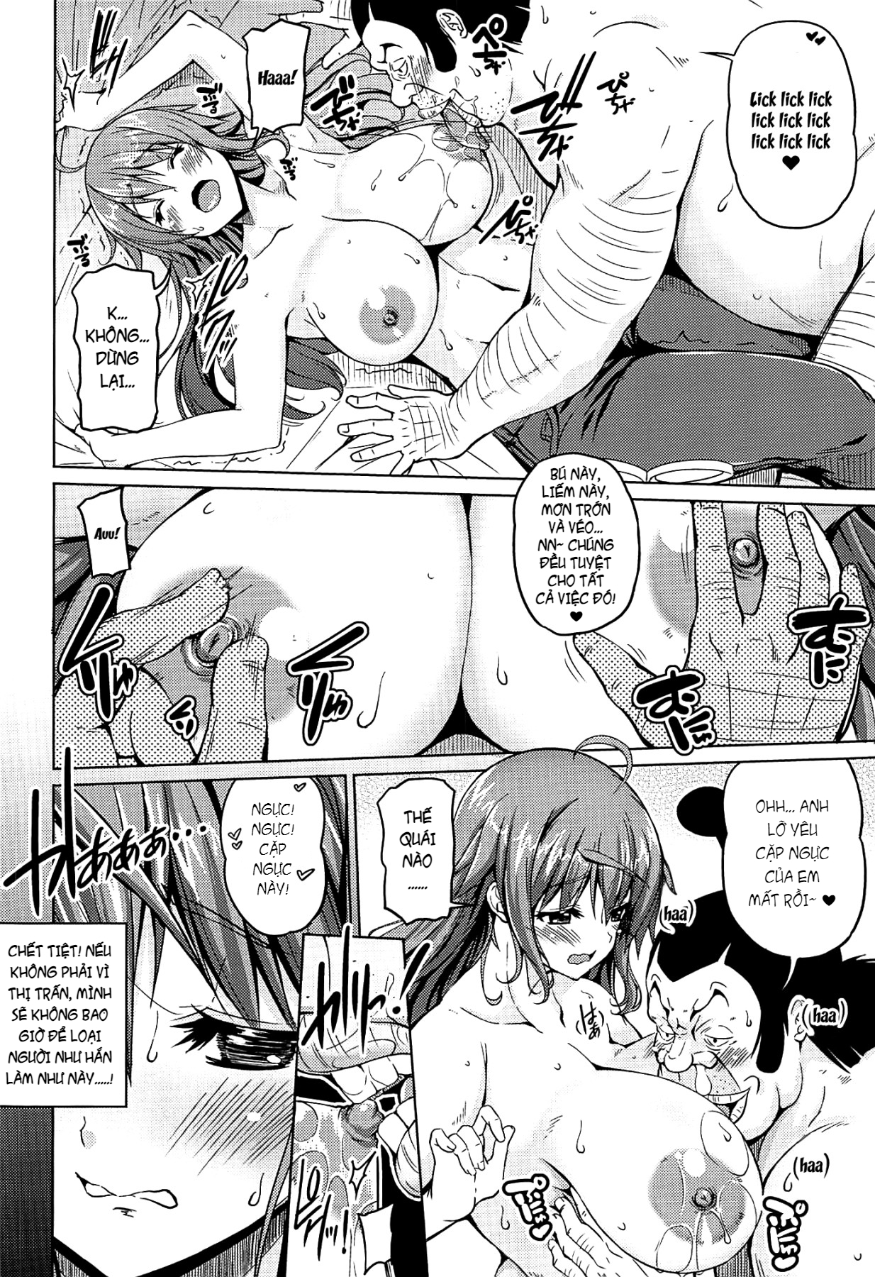 Đọc truyện hentai The Big Breasted Pirate - Chap 4