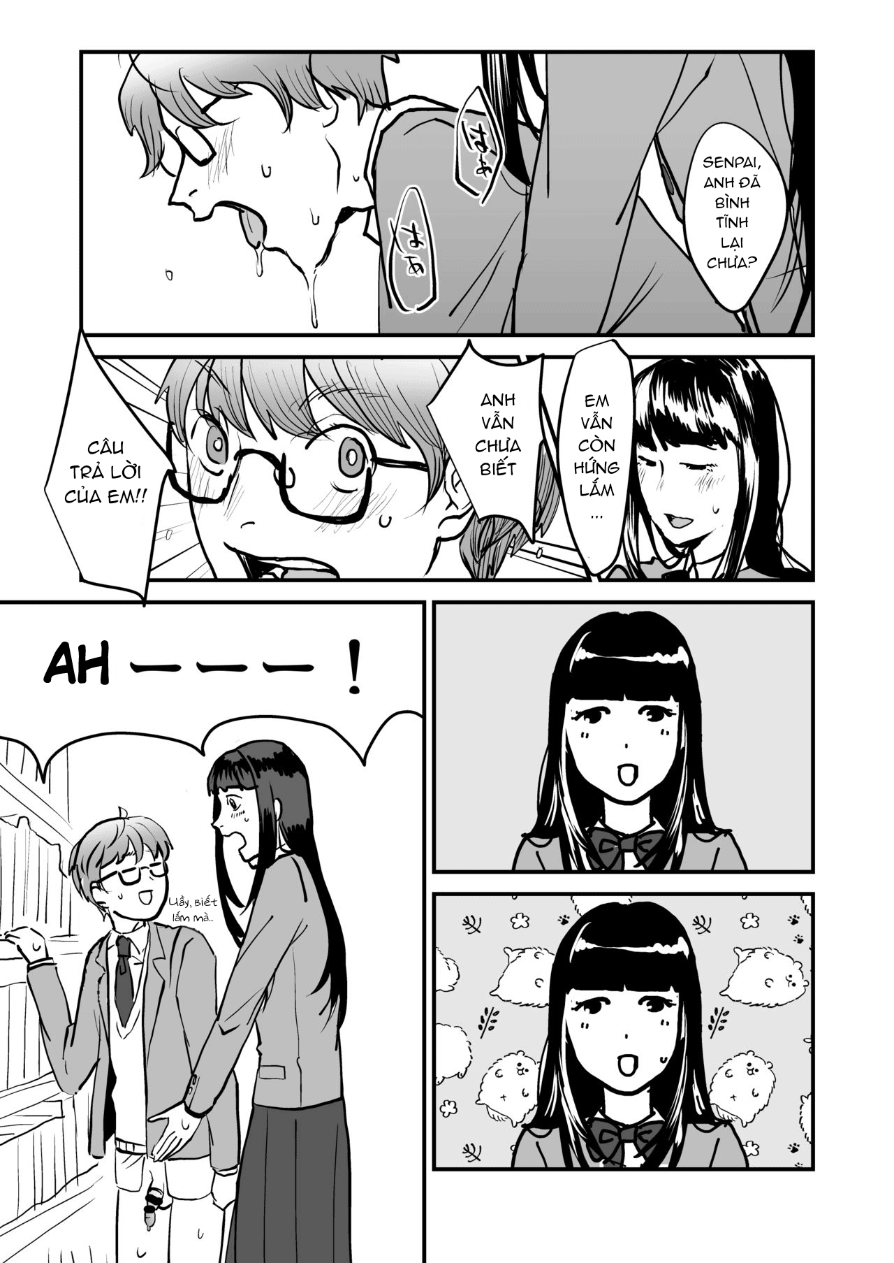 Đọc truyện hentai Boku wa Kouhai no Onahole - Oneshot