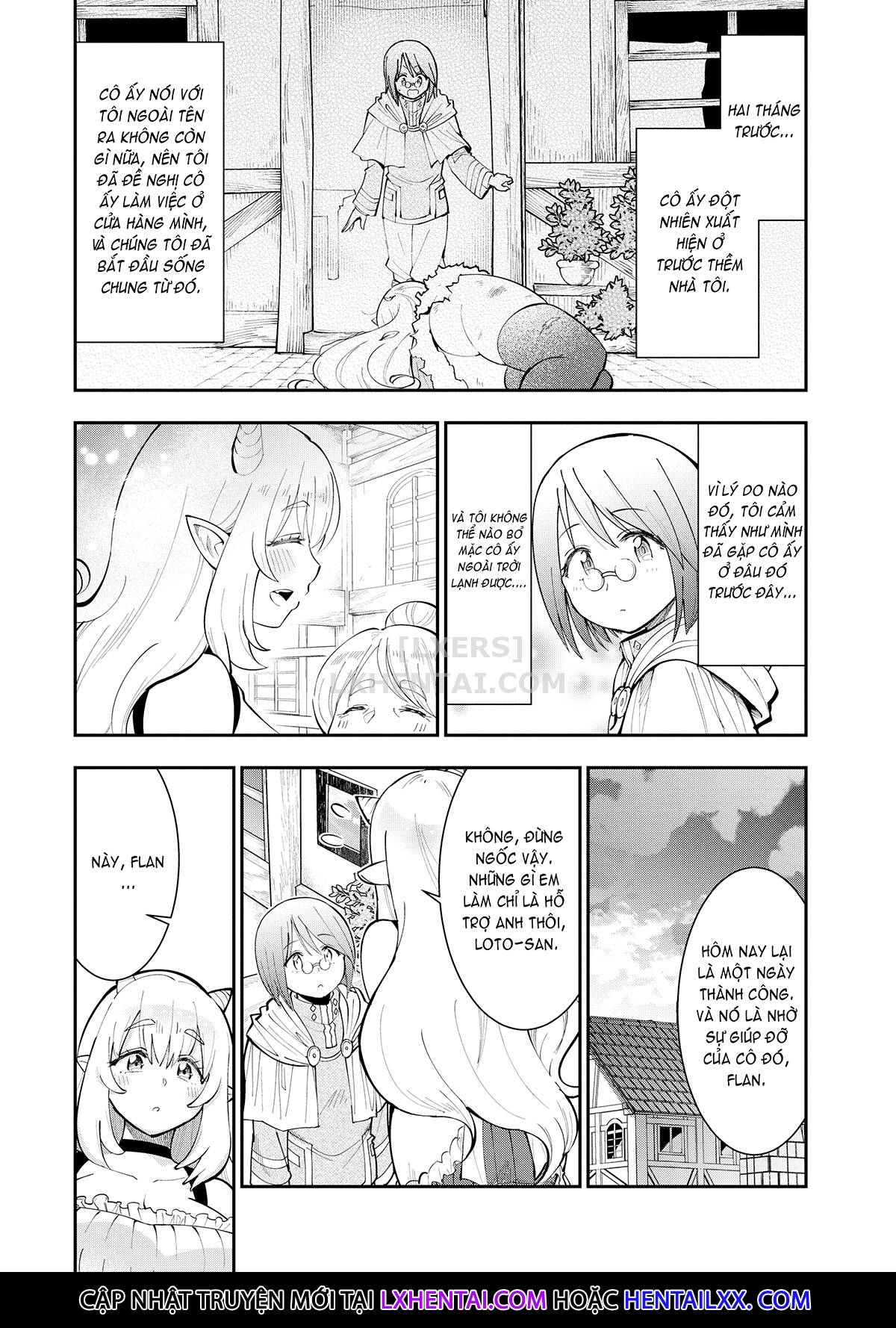 Đọc truyện hentai Monster Girls With a Need for Seed - Chap 10 - Loto & Flan