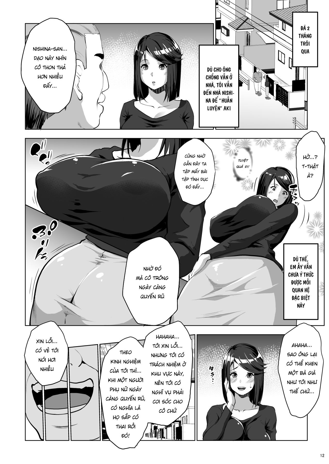 Đọc truyện hentai Thôi miên và làm vợ thằng hàng xóm mang thai - Oneshot