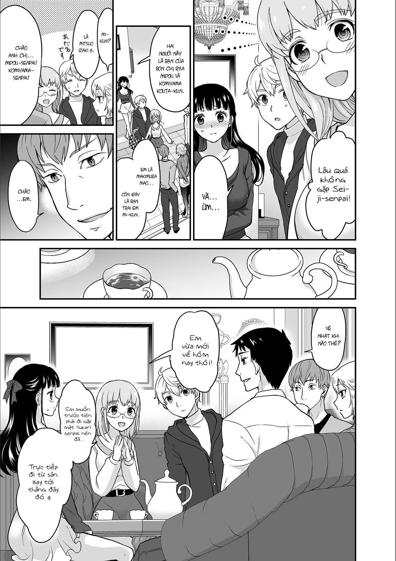 Đọc truyện hentai Anh ta không thể làm em thỏa mãn vậy thì anh có làm được không? - Chap 8