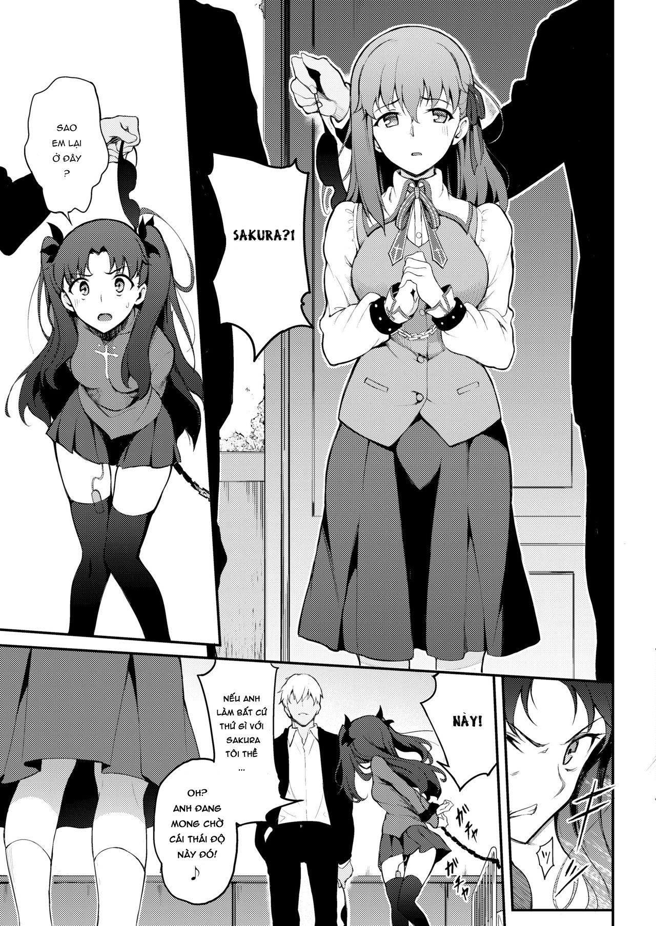 Đọc truyện hentai Chị em nhà Tohsaka sa ngã - Oneshot