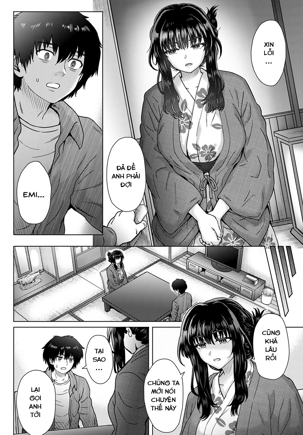 Đọc truyện hentai Kokoro Nokori - Chap 4