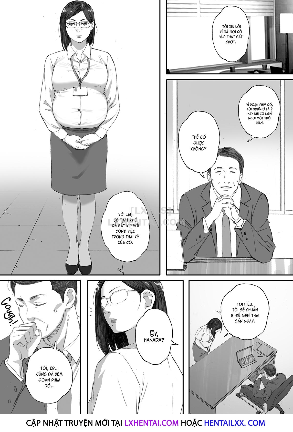 Đọc truyện hentai Middle-Aged Miss Hanada's Defloration - Oneshot