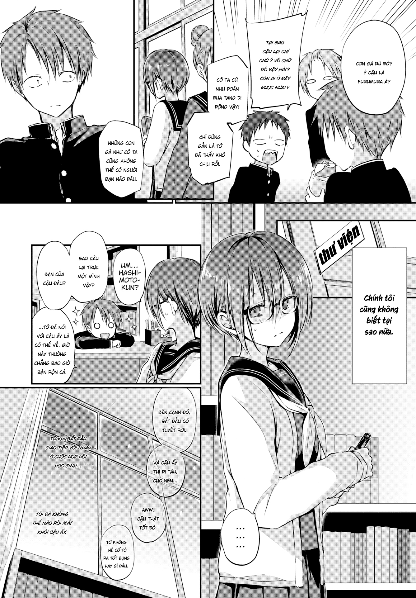 Đọc truyện hentai Cậu không cần nhìn chằm chằm vào tớ đâu - Oneshot