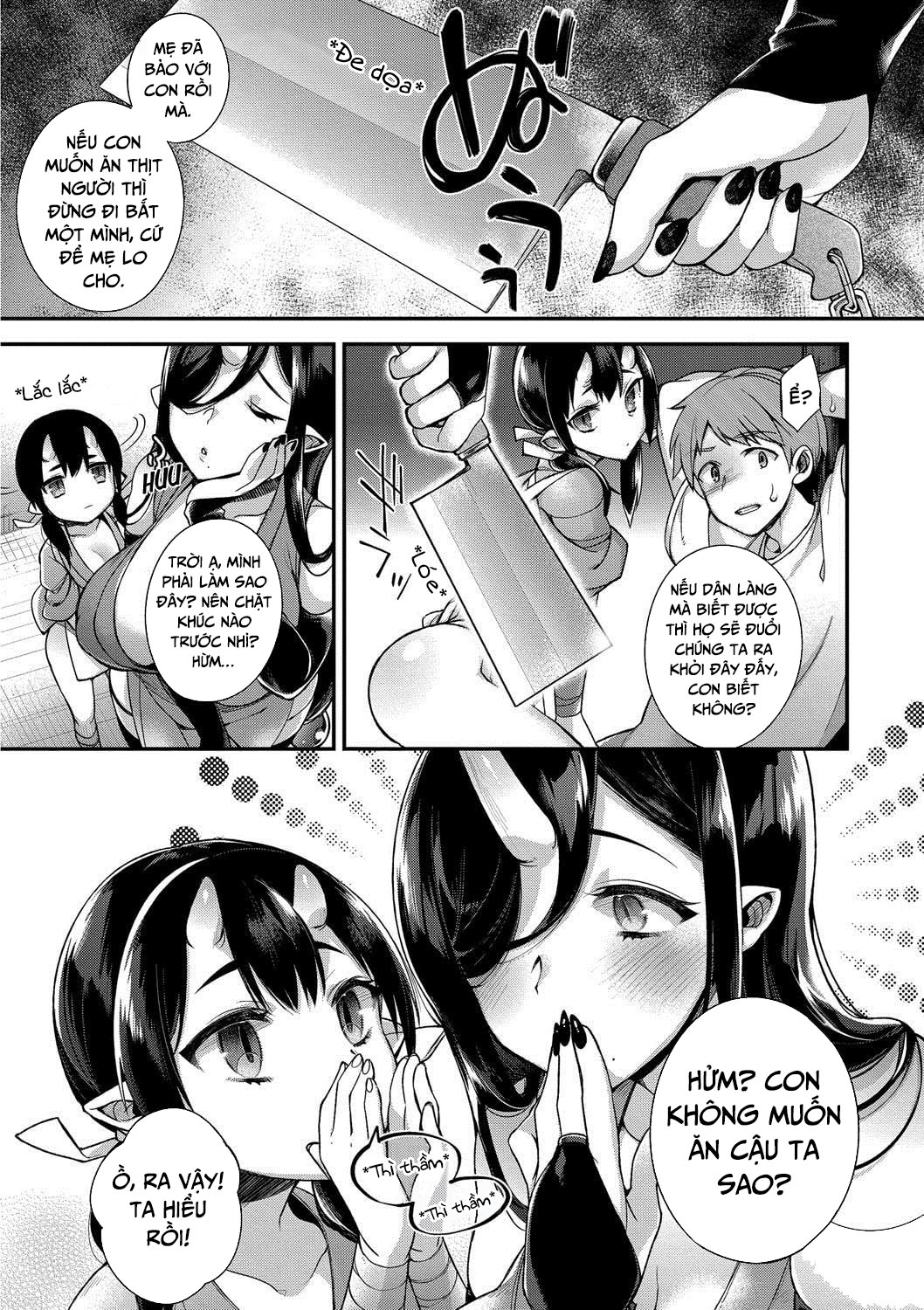 Đọc truyện hentai Vợ tôi là quỷ - Oneshot