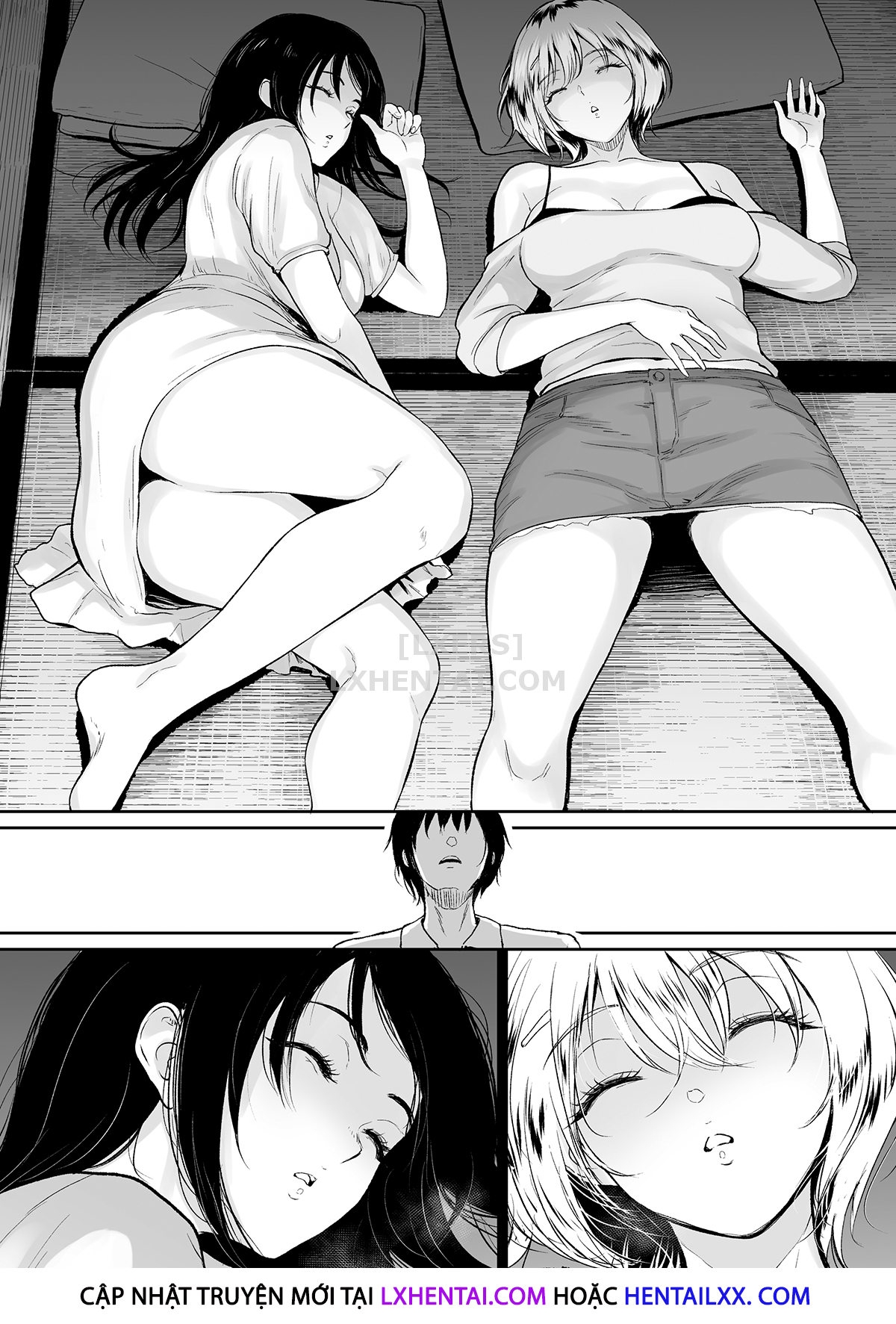 Đọc truyện hentai Hot Springs With My Cousins: Reunion With My Thicc Cousins and Our Insemination Session - Oneshot